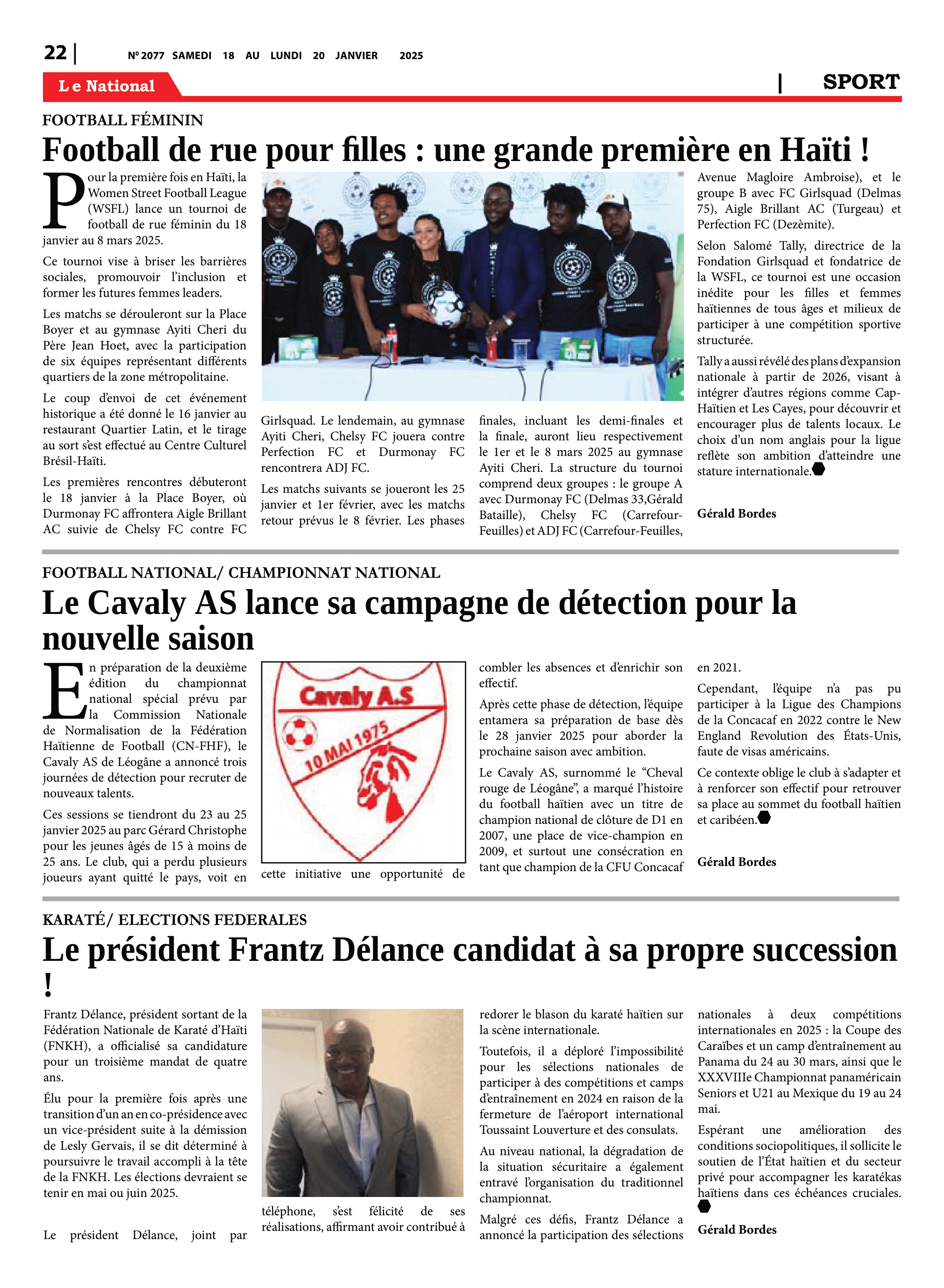 Page 22 de l'édition 2077
