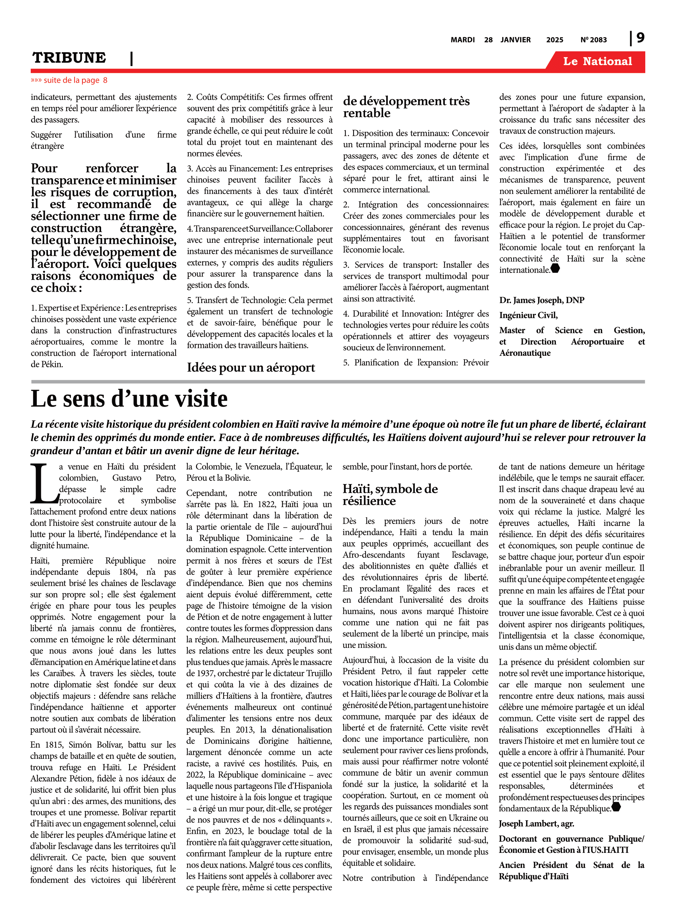 Page 9 de l'édition 2083