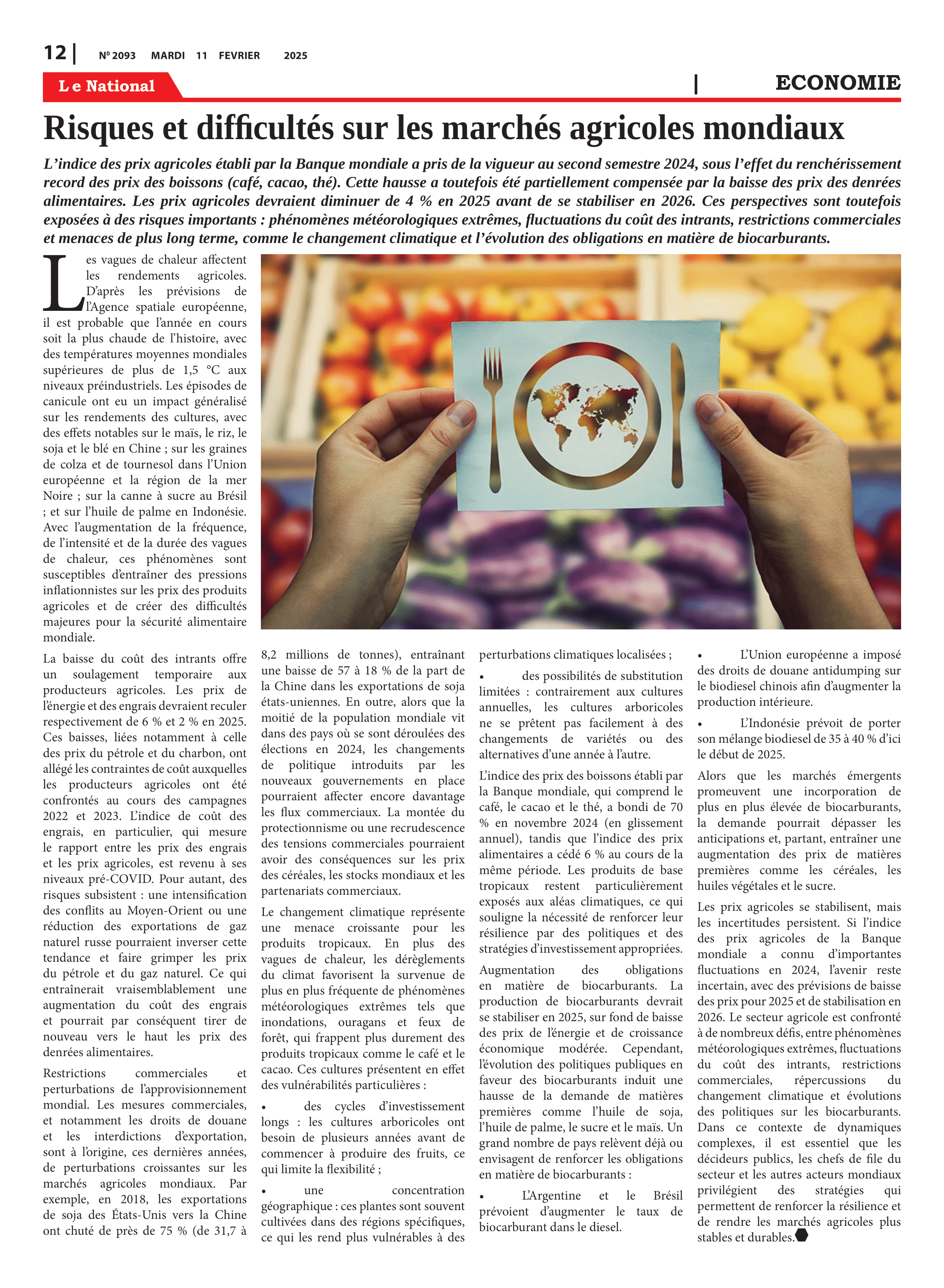 Page 12 de l'édition 2093