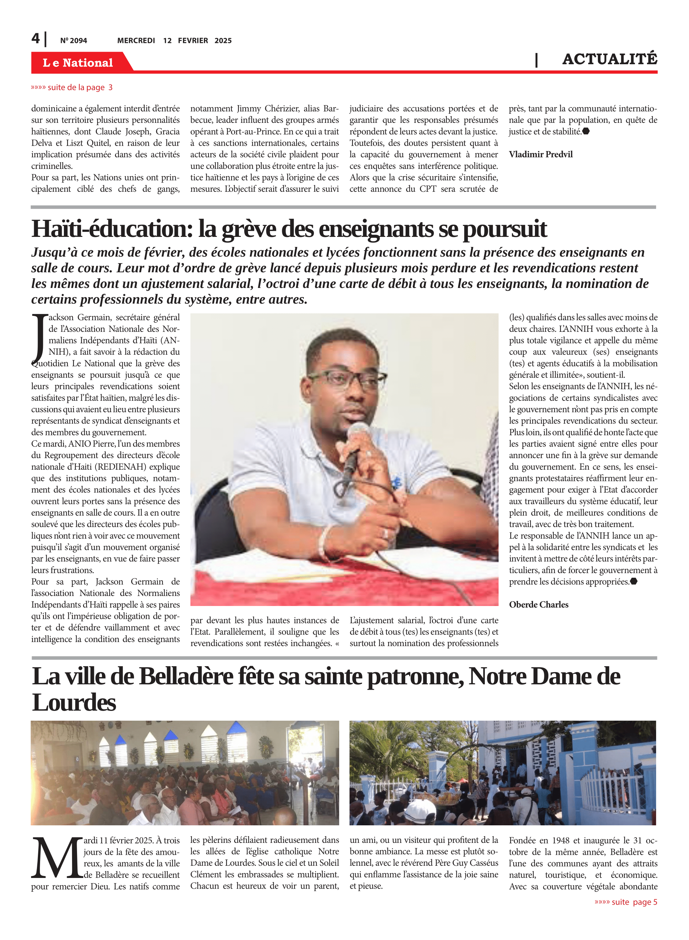 Page 4 de l'édition 2094