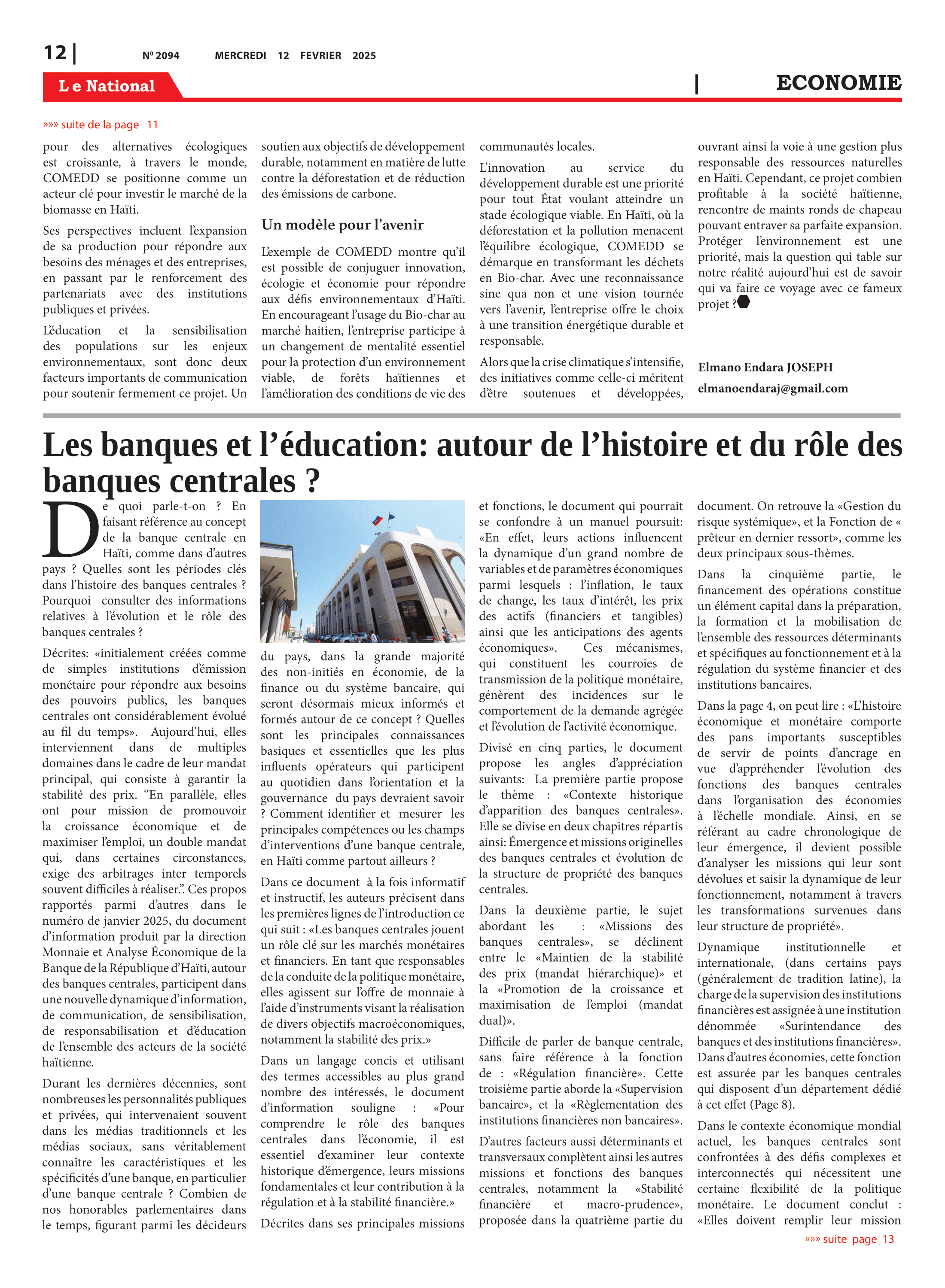 Page 12 de l'édition 2094
