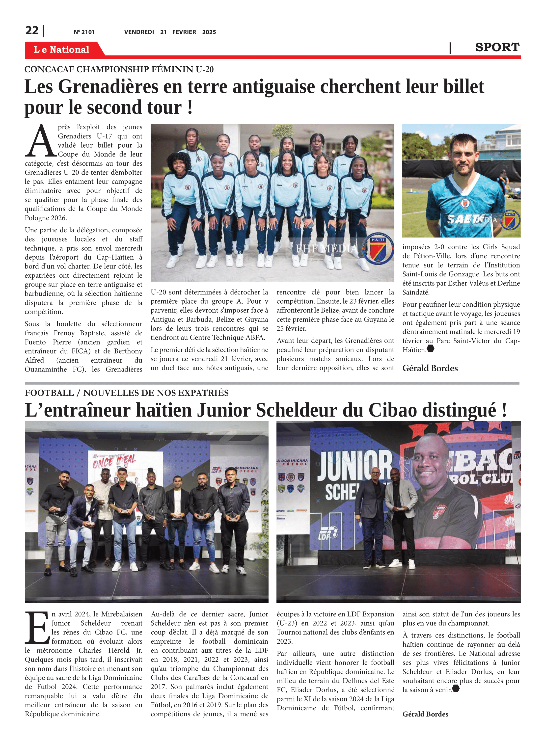 Page 22 de l'édition 2101