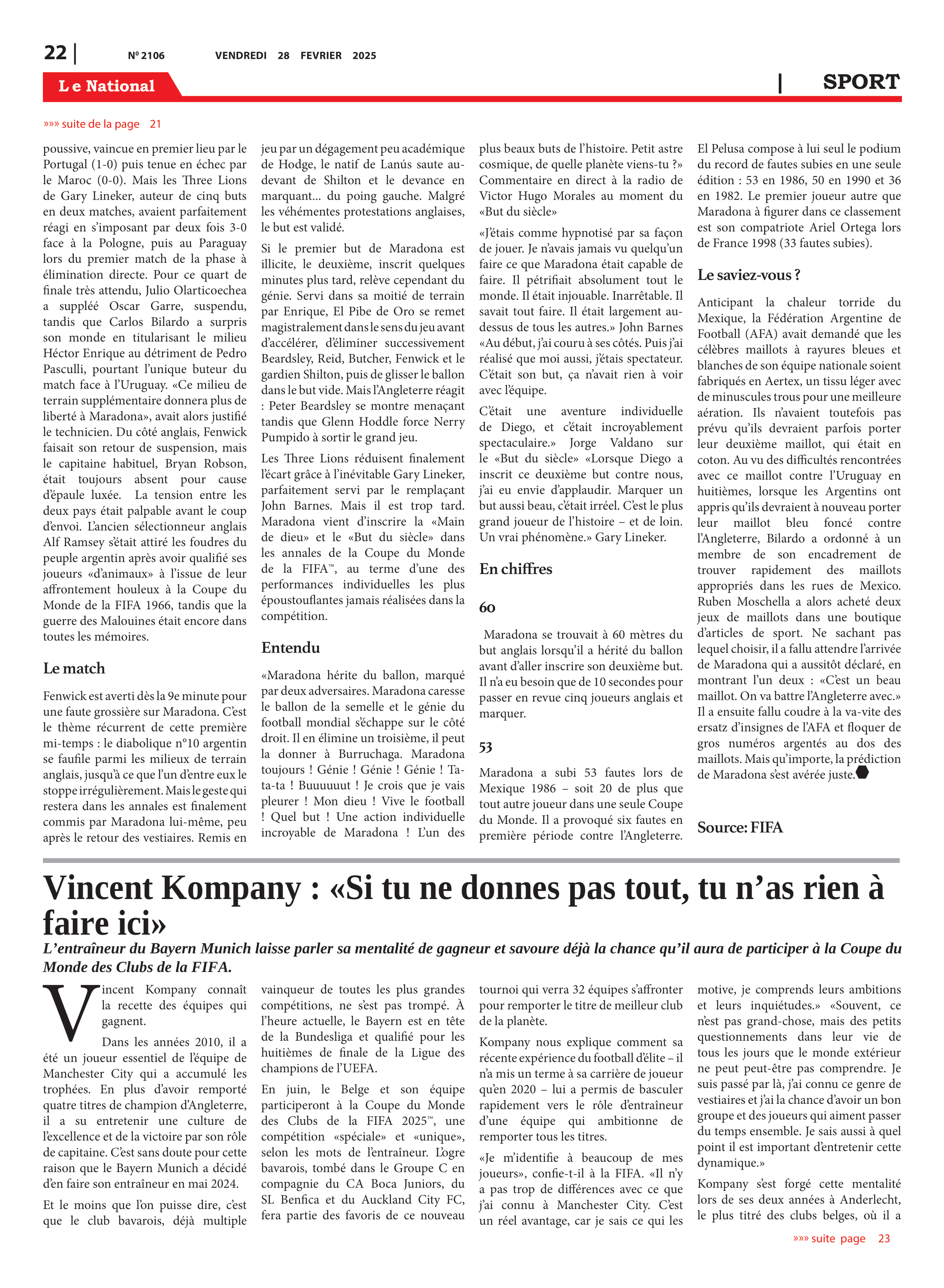 Page 22 de l'édition 2106