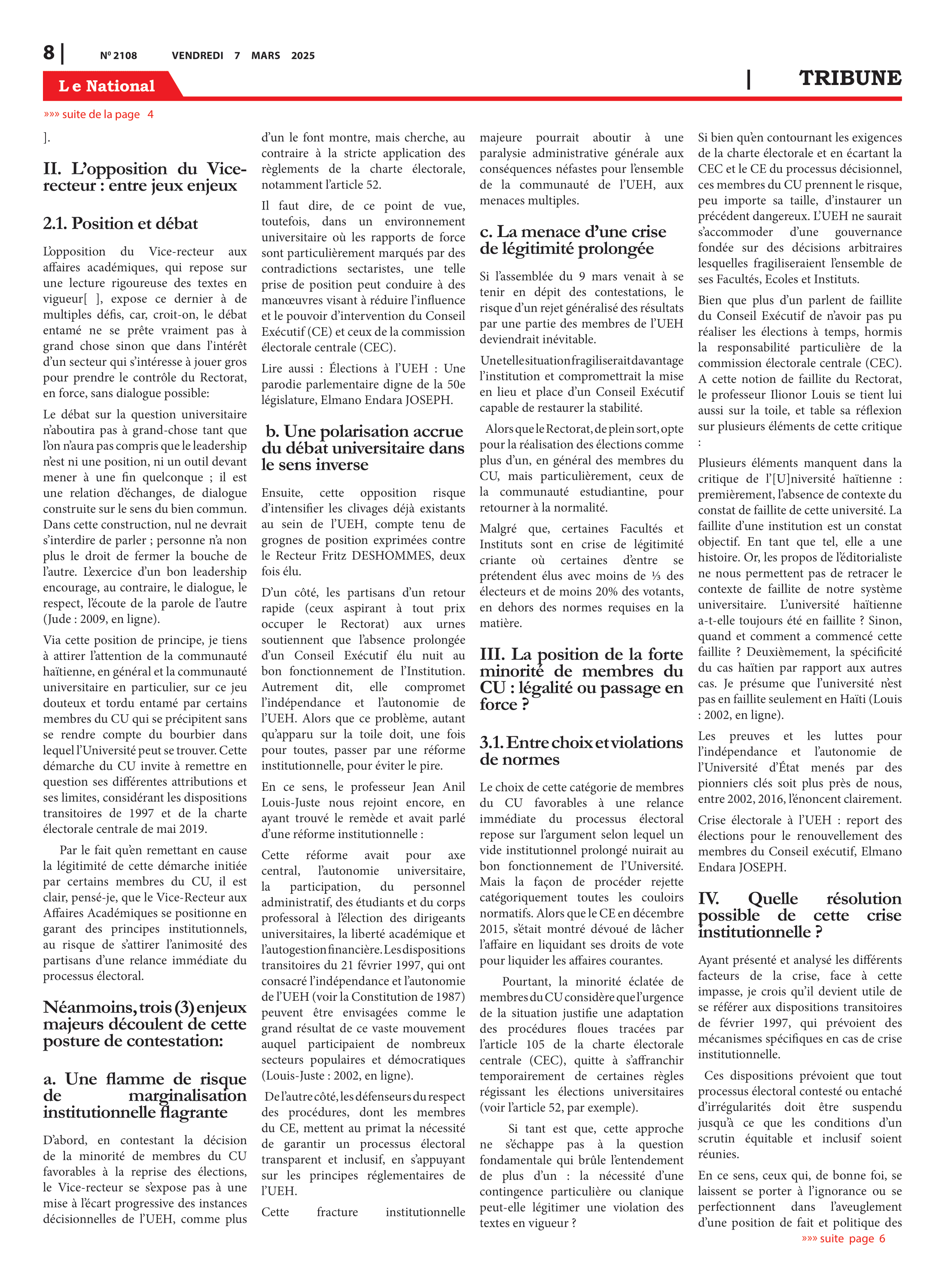 Page 8 de l'édition 2108
