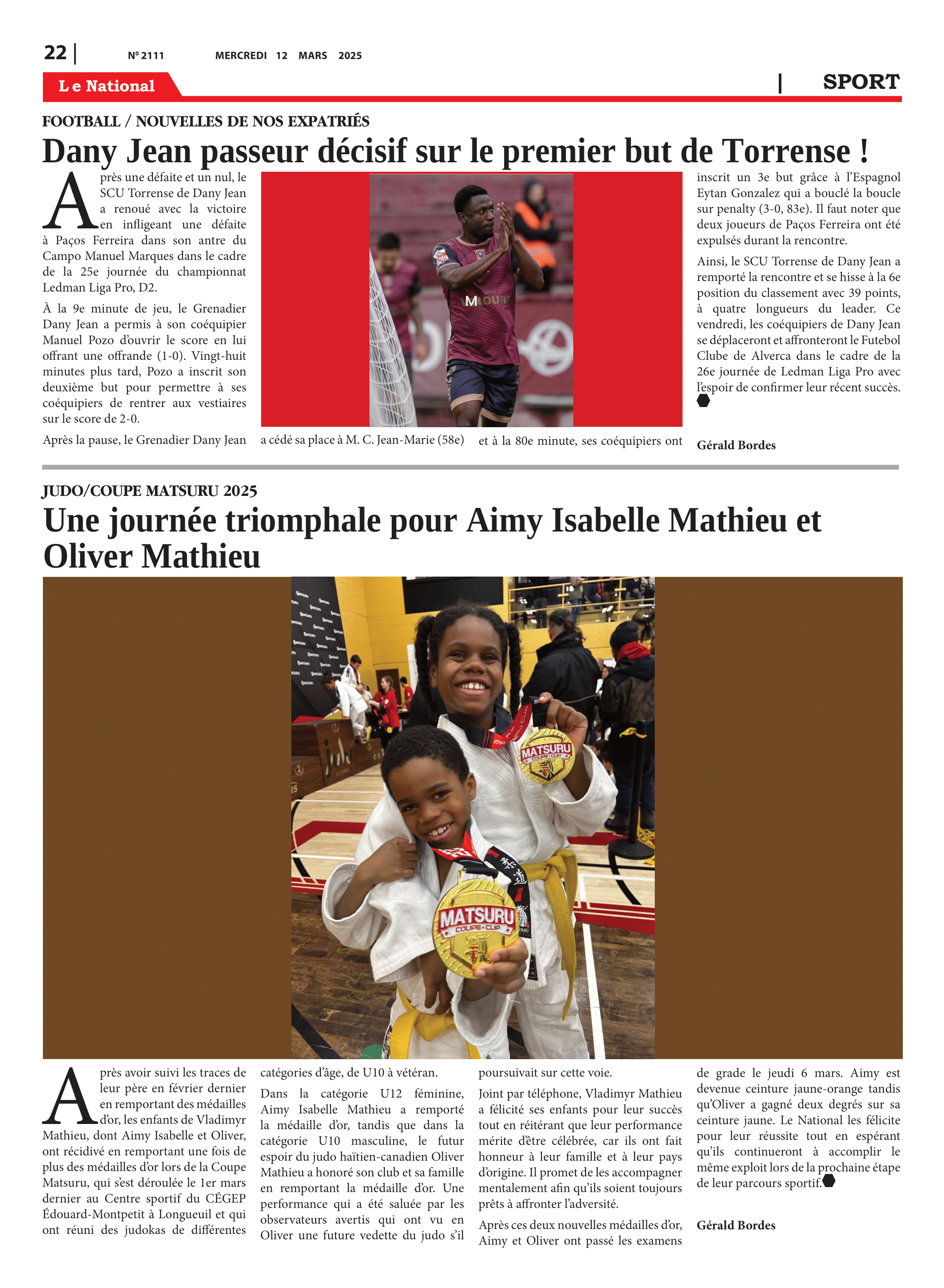 Page 22 de l'édition 2111