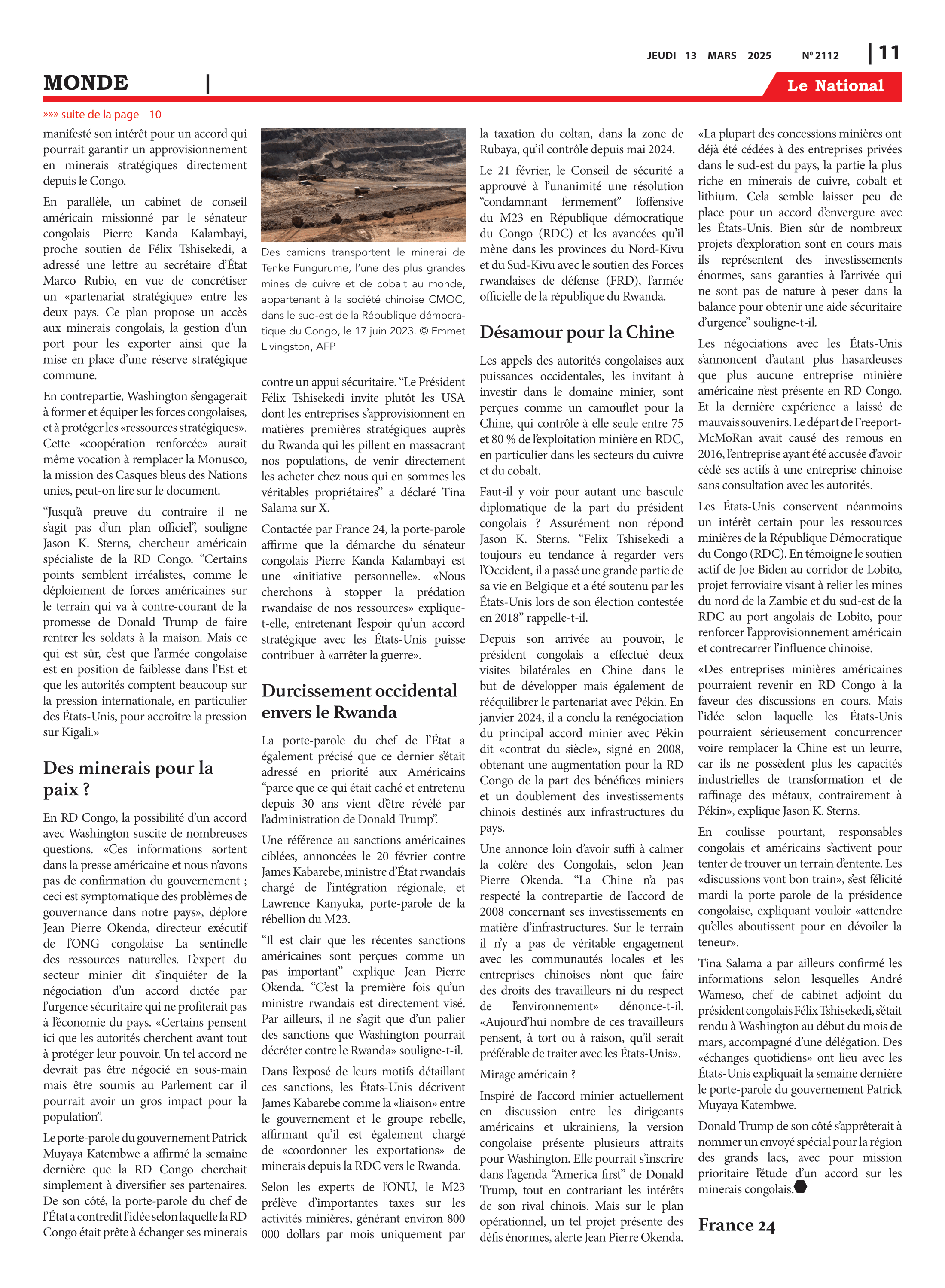 Page 11 de l'édition 2112