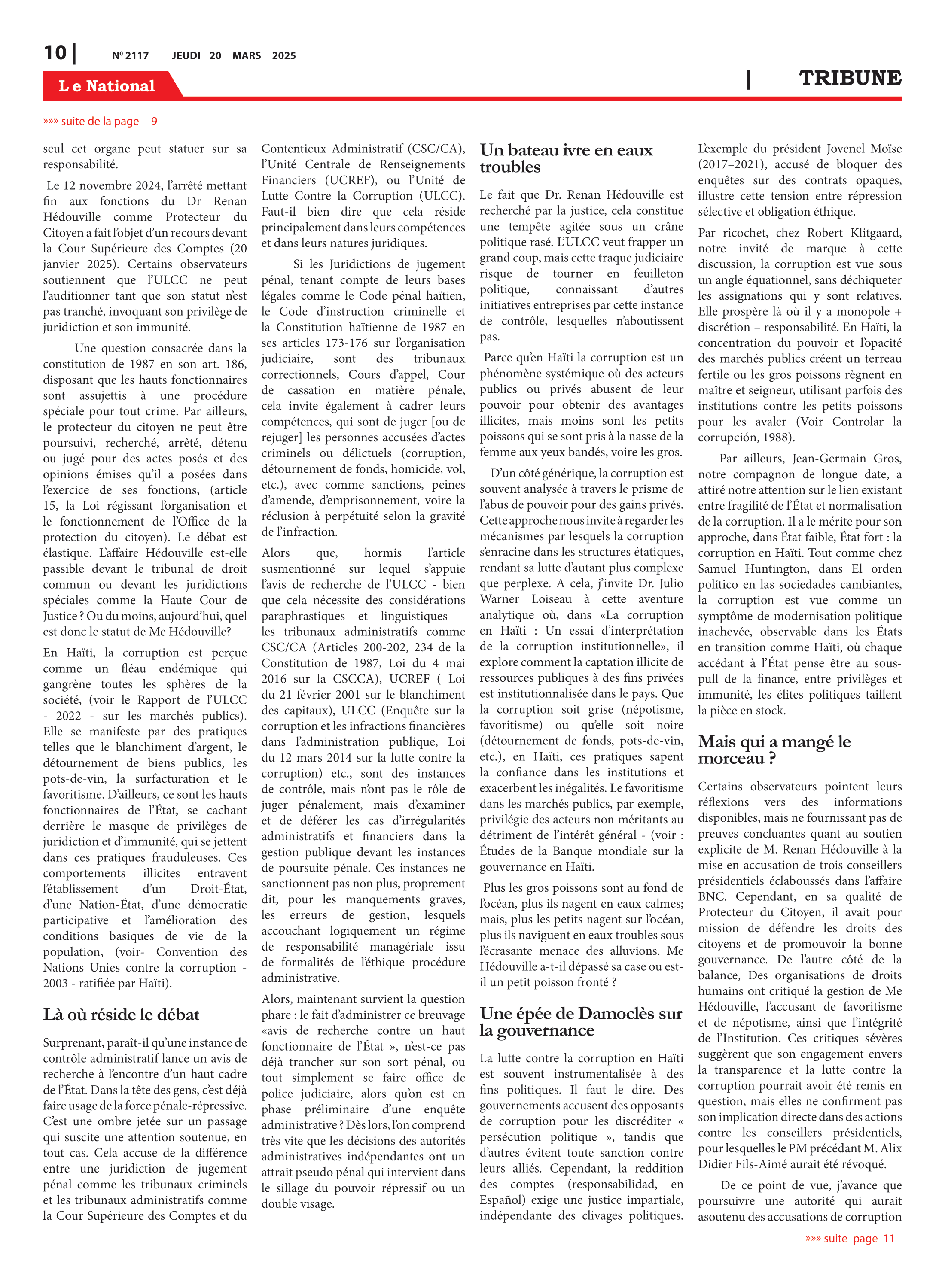 Page 10 de l'édition 2117