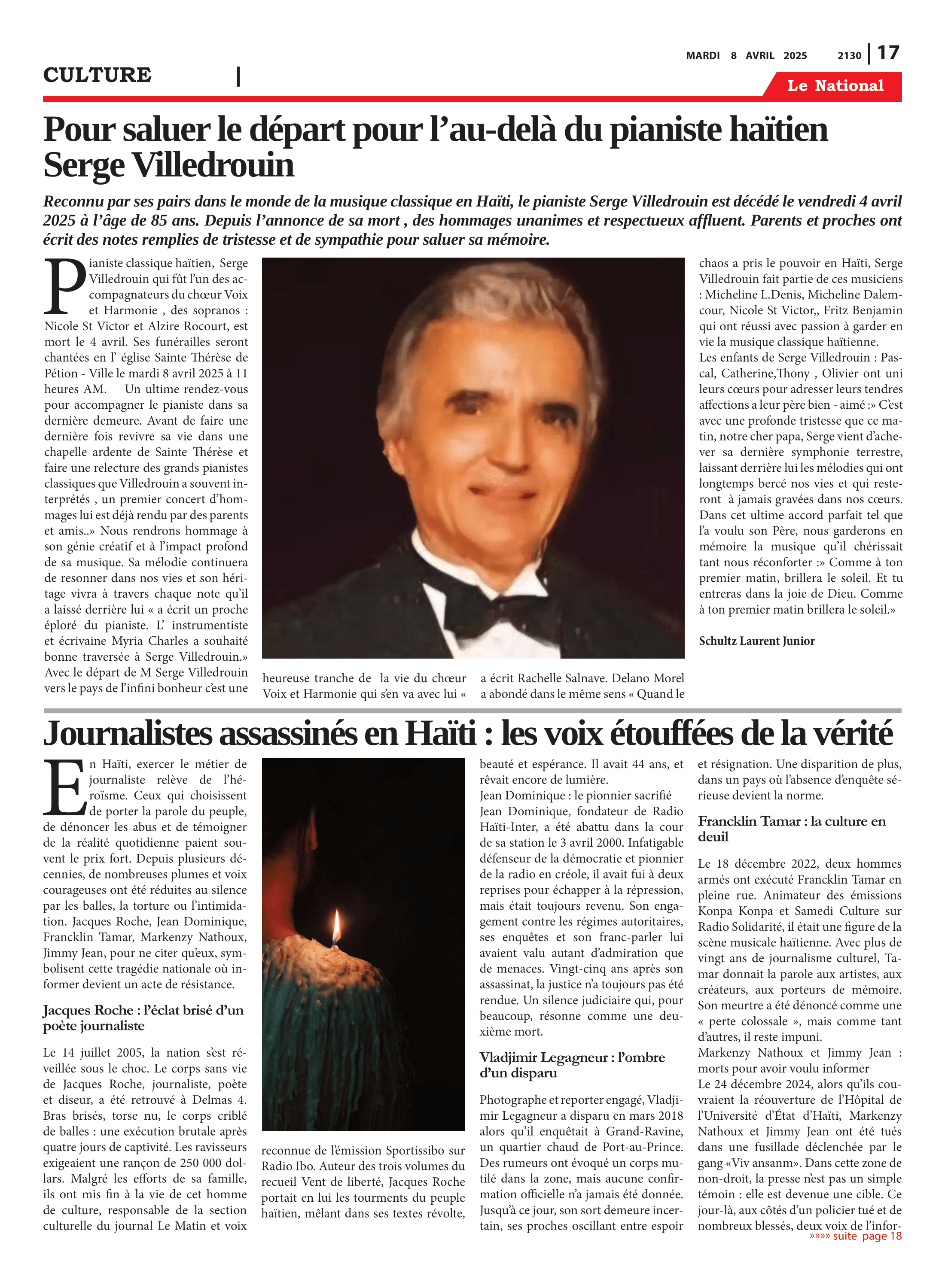 Page 17 de l'édition 2130