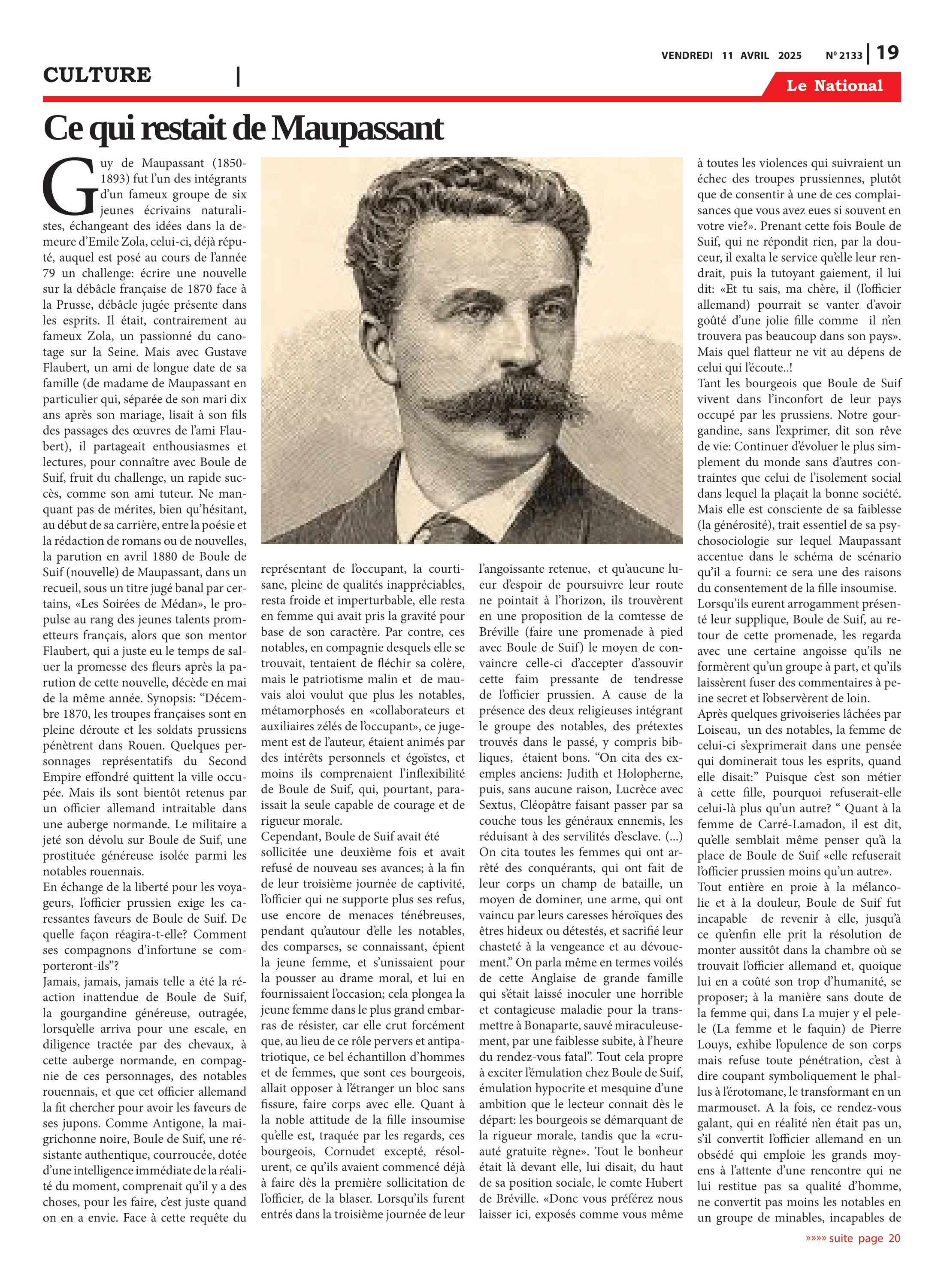 Page 19 de l'édition 2133