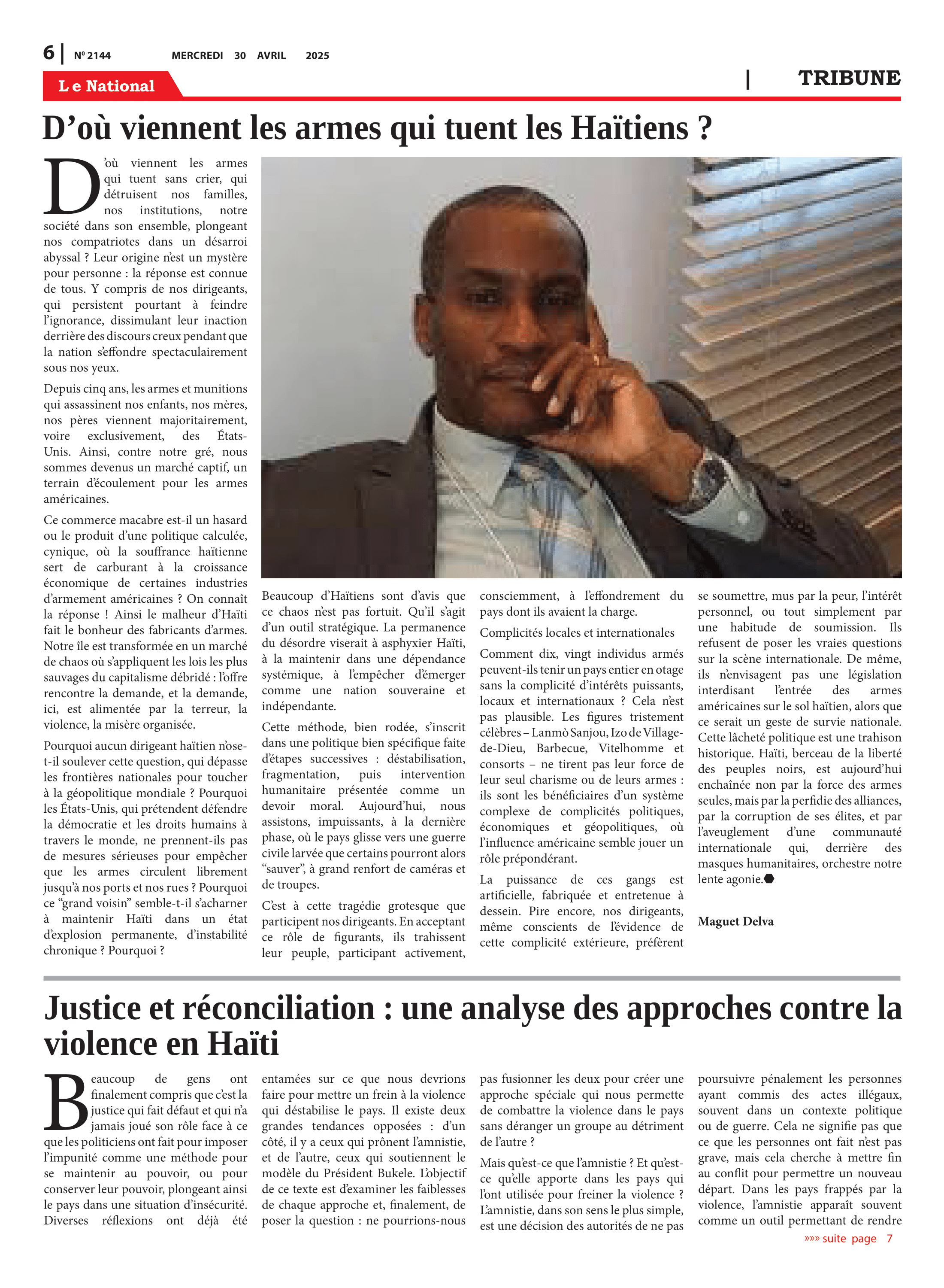 Page 6 de l'édition 2144