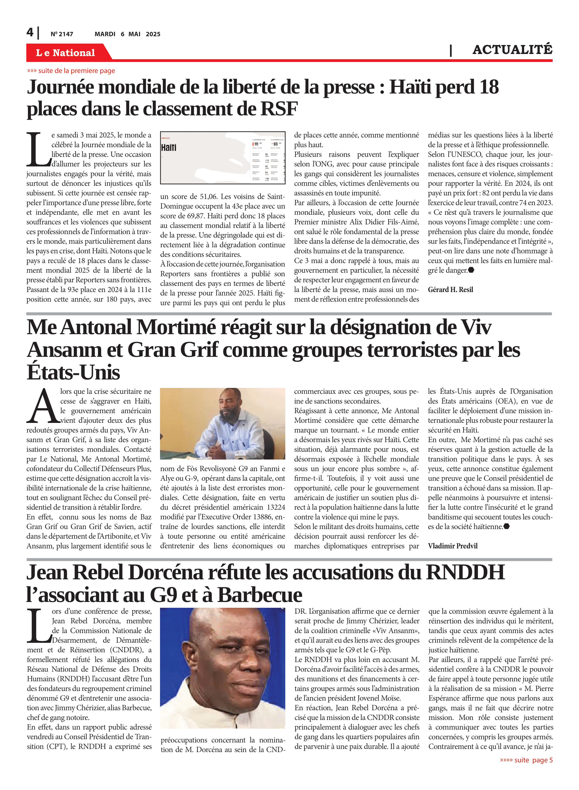 Page 4 de l'édition 2147