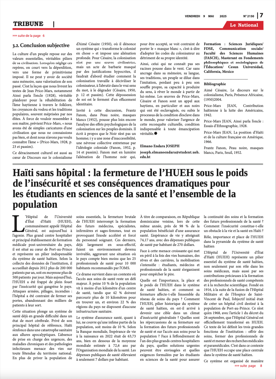 Page 7 de l'édition 2150