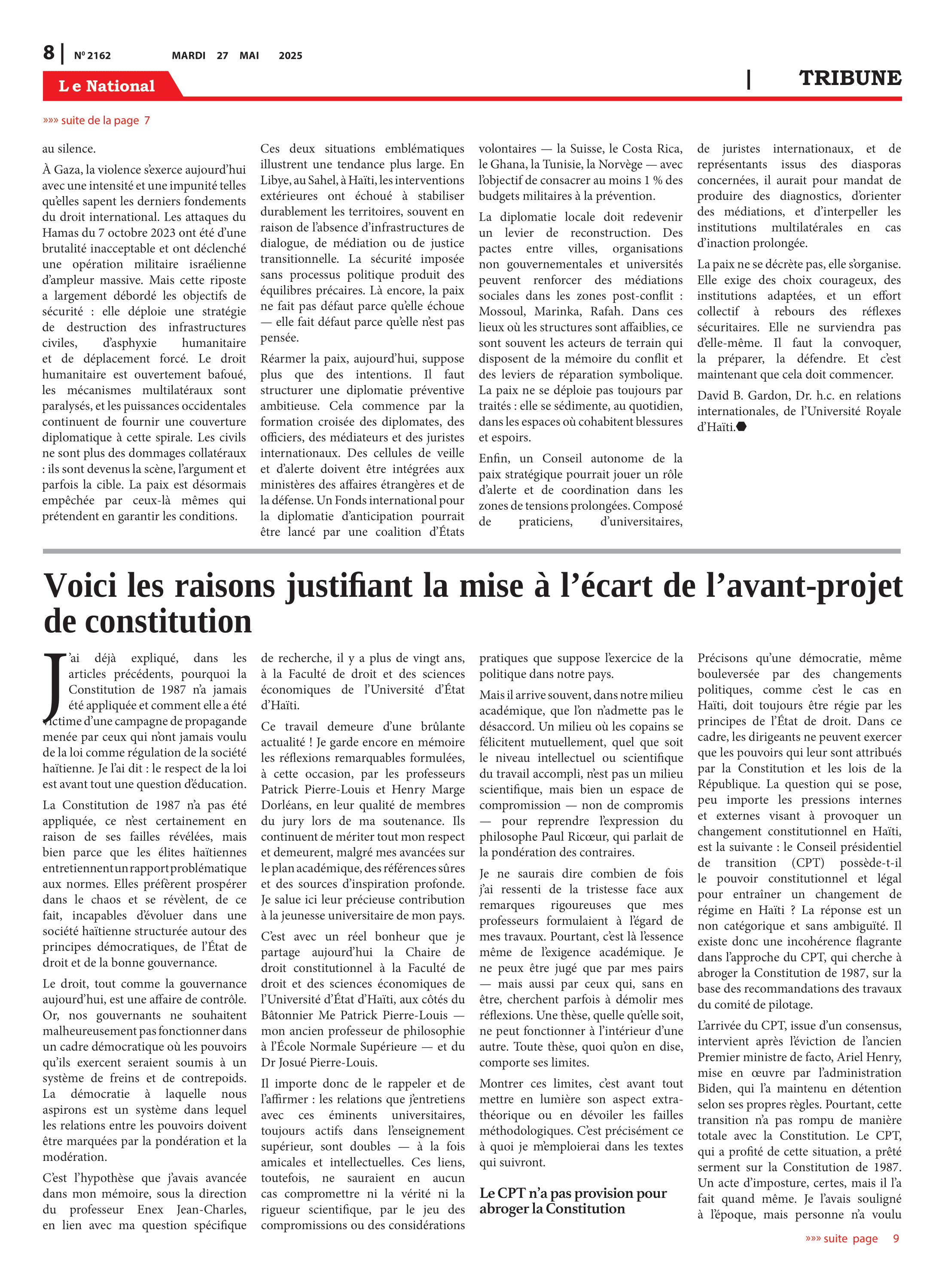 Page 8 de l'édition 2162