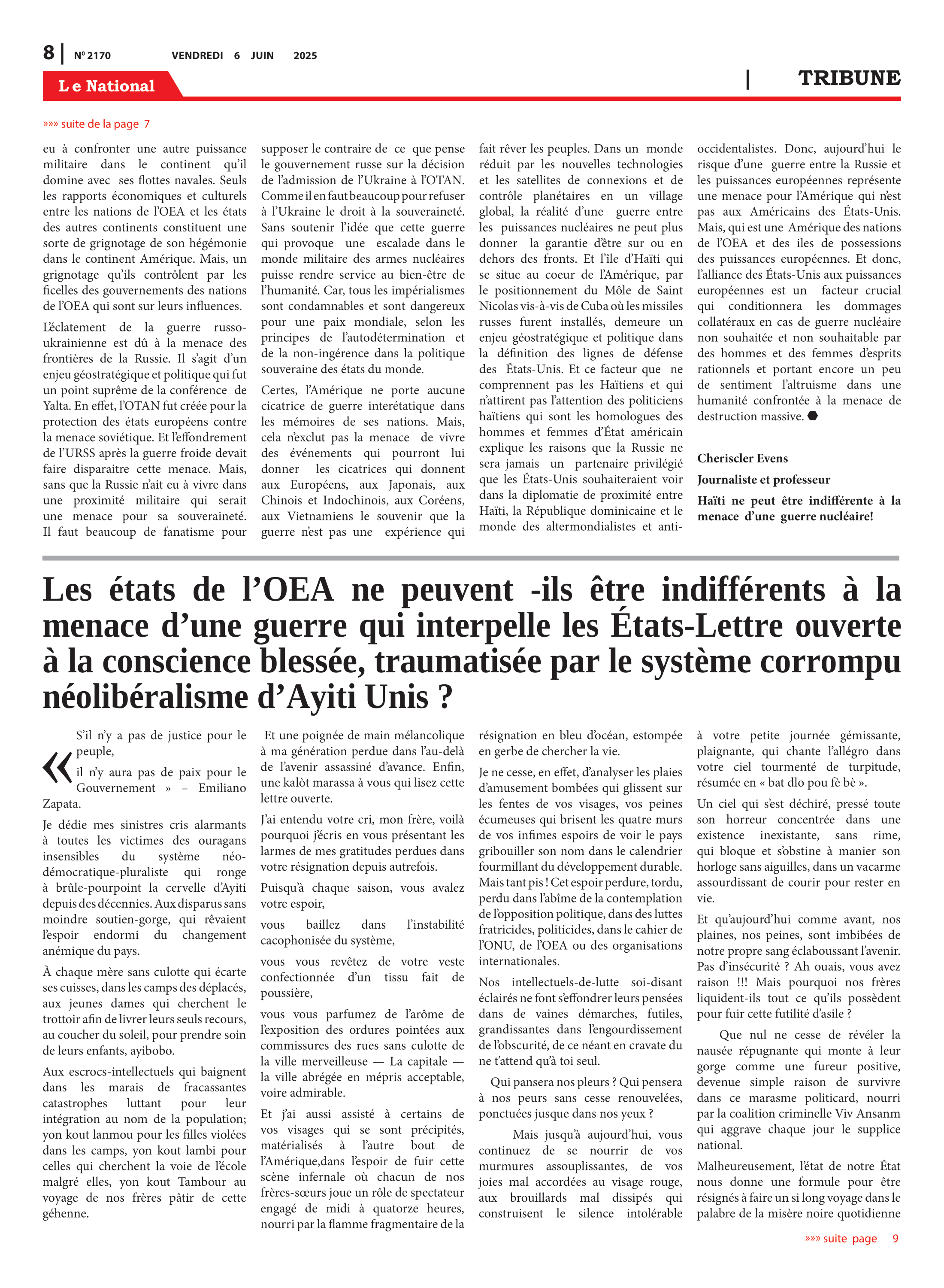 Page 8 de l'édition 2170