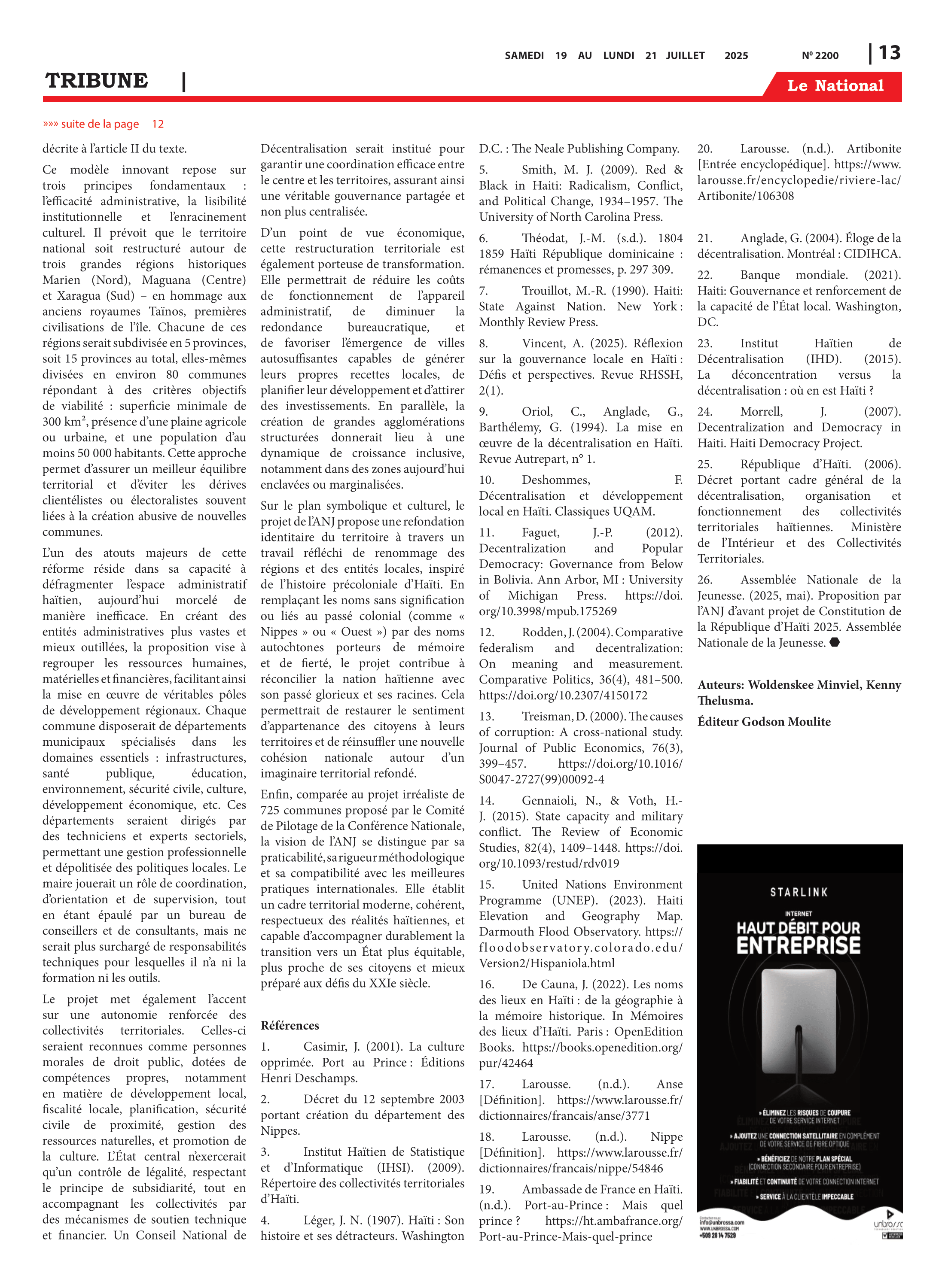 Page 13 de l'édition 2200