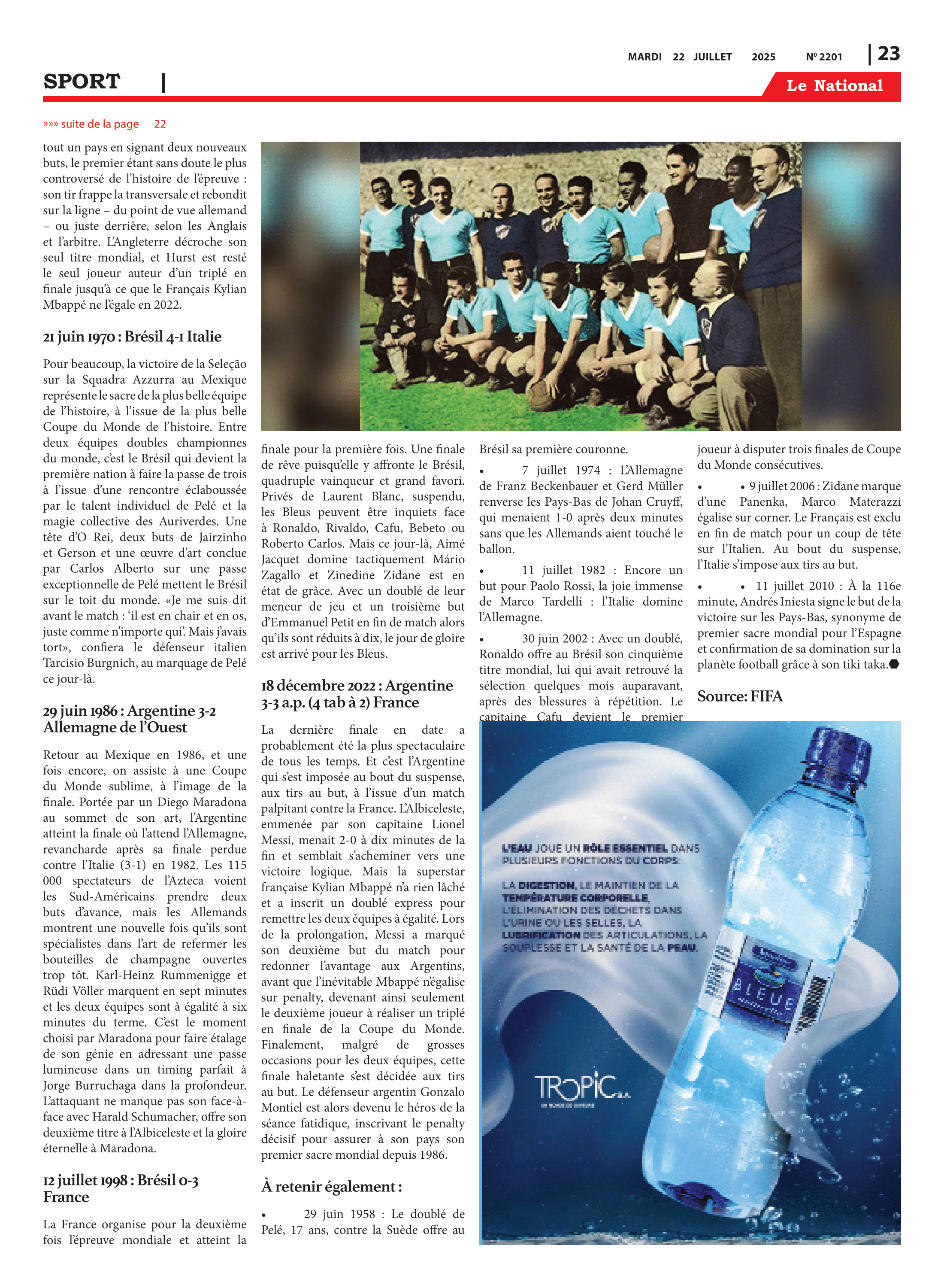 Page 23 de l'édition 2201