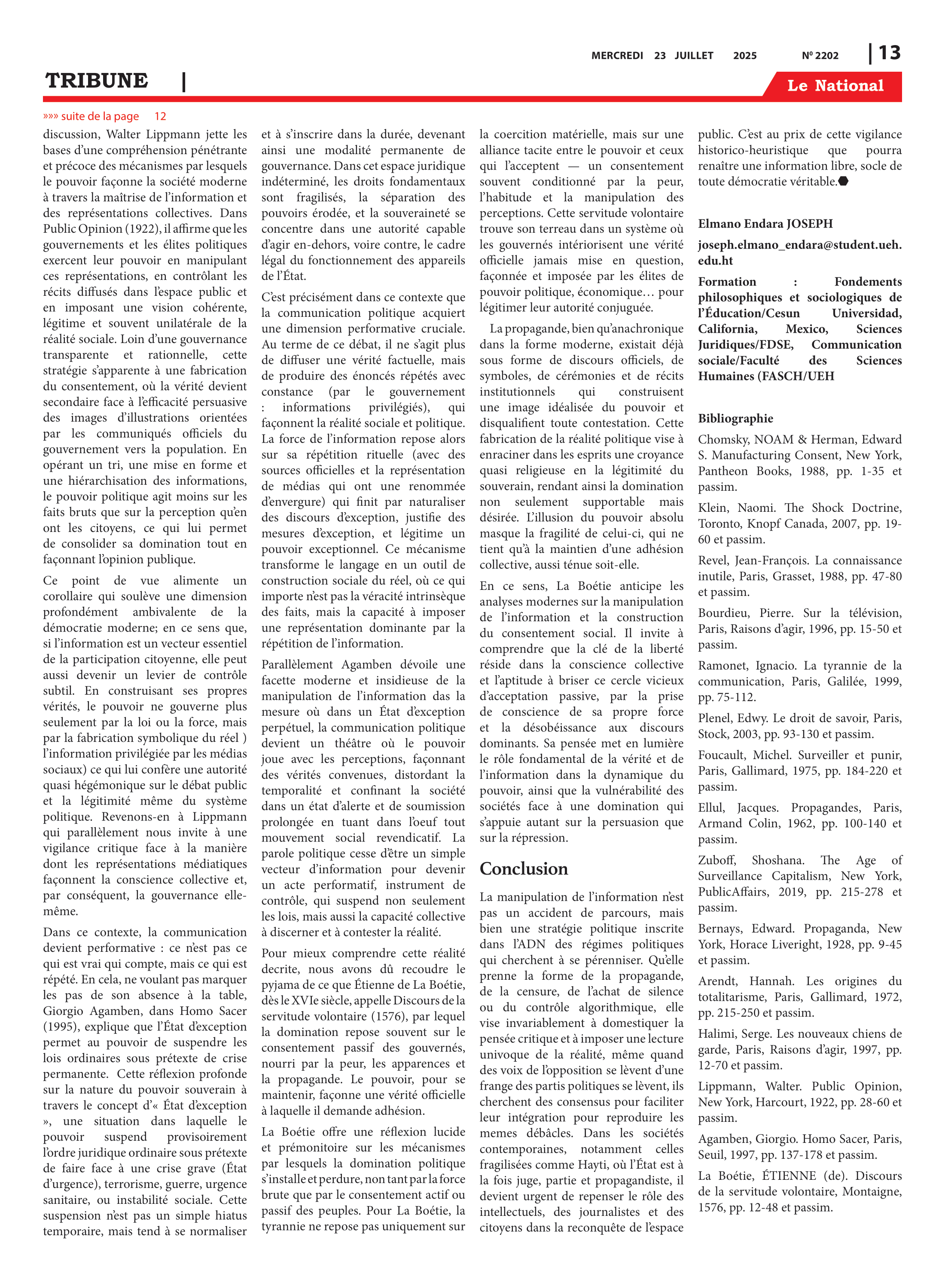 Page 13 de l'édition 2202