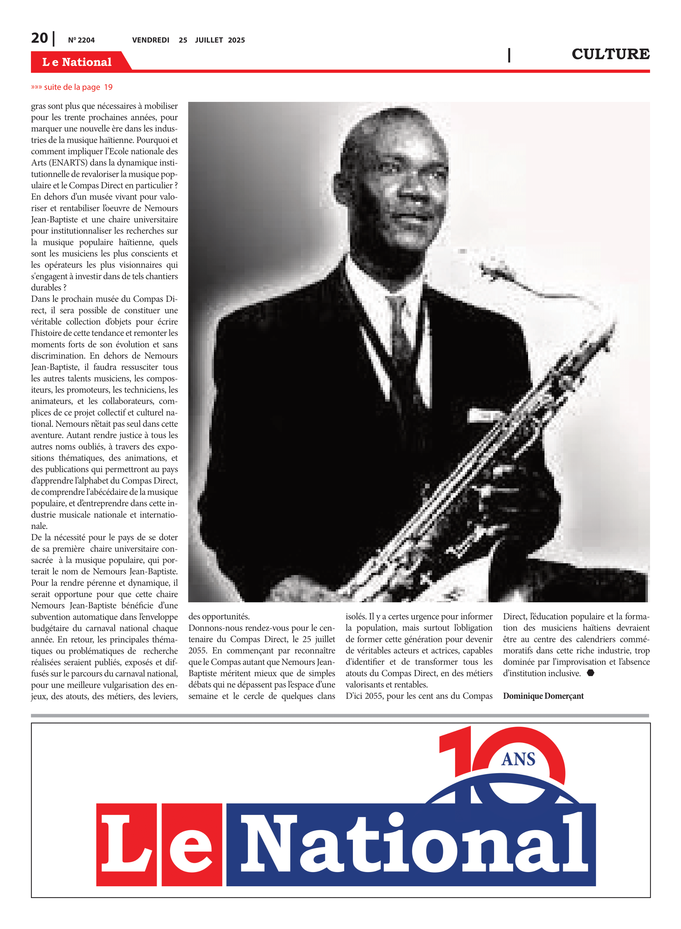 Page 20 de l'édition 2204