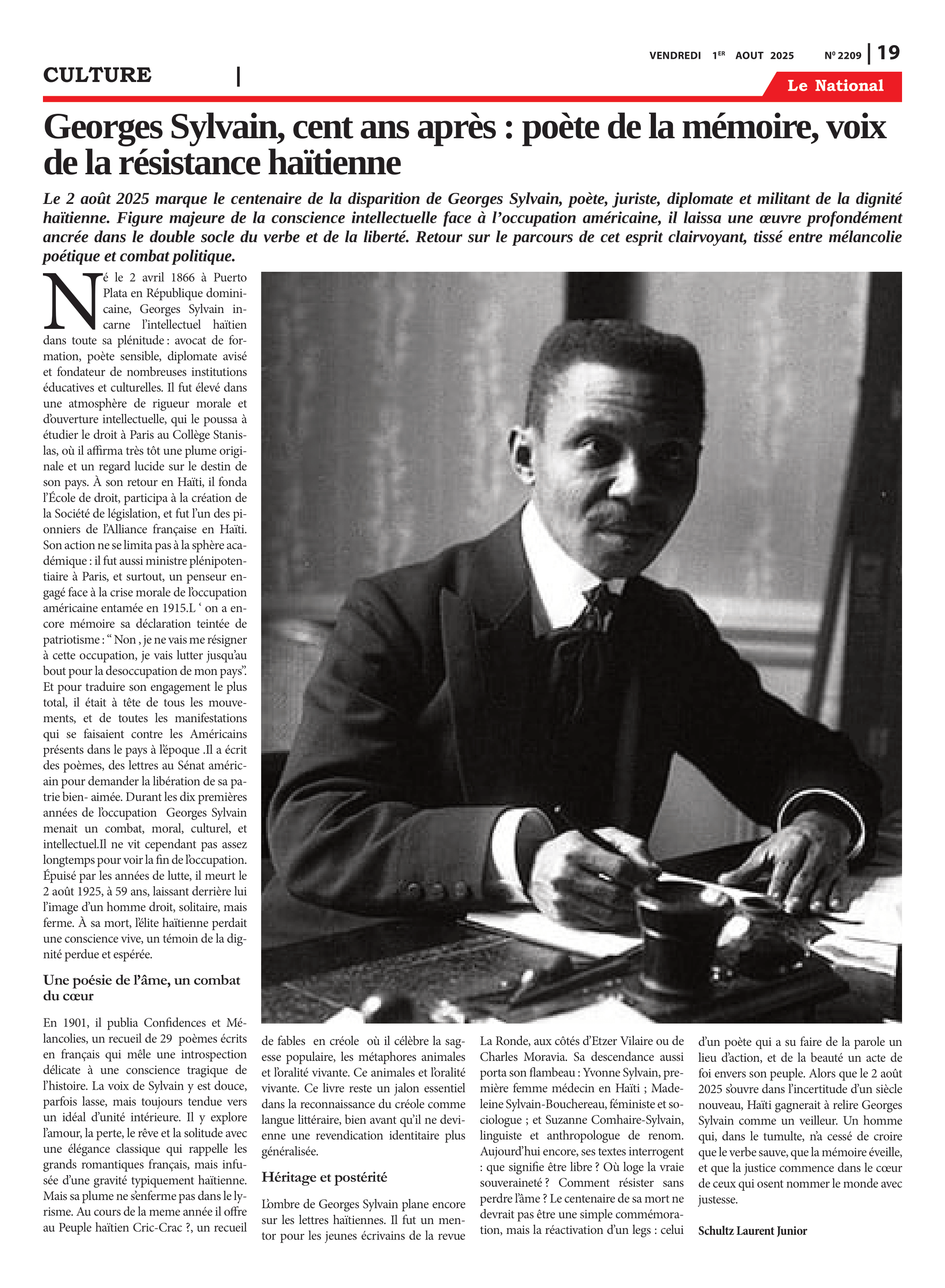 Page 19 de l'édition 2209