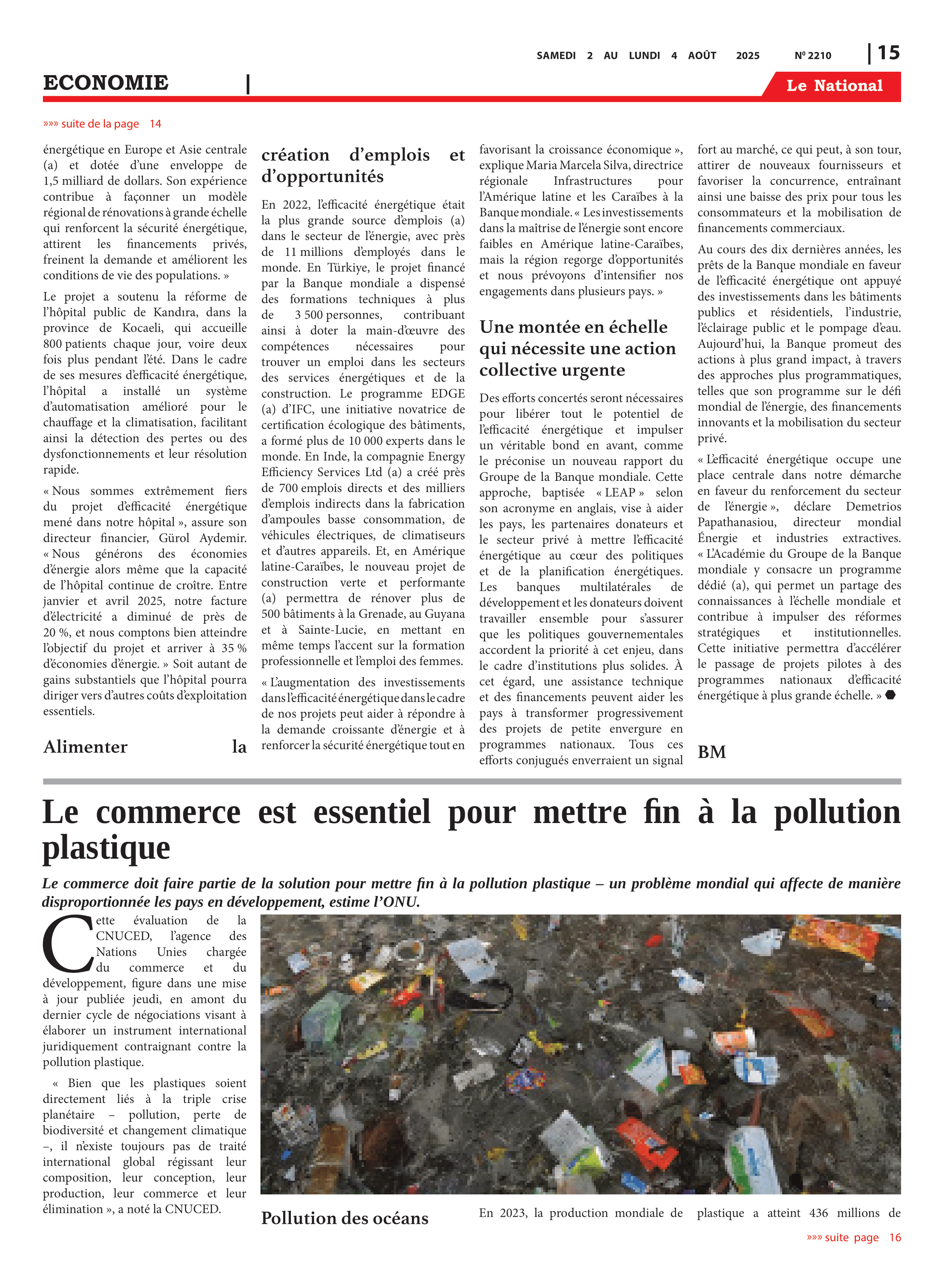 Page 15 de l'édition 2210