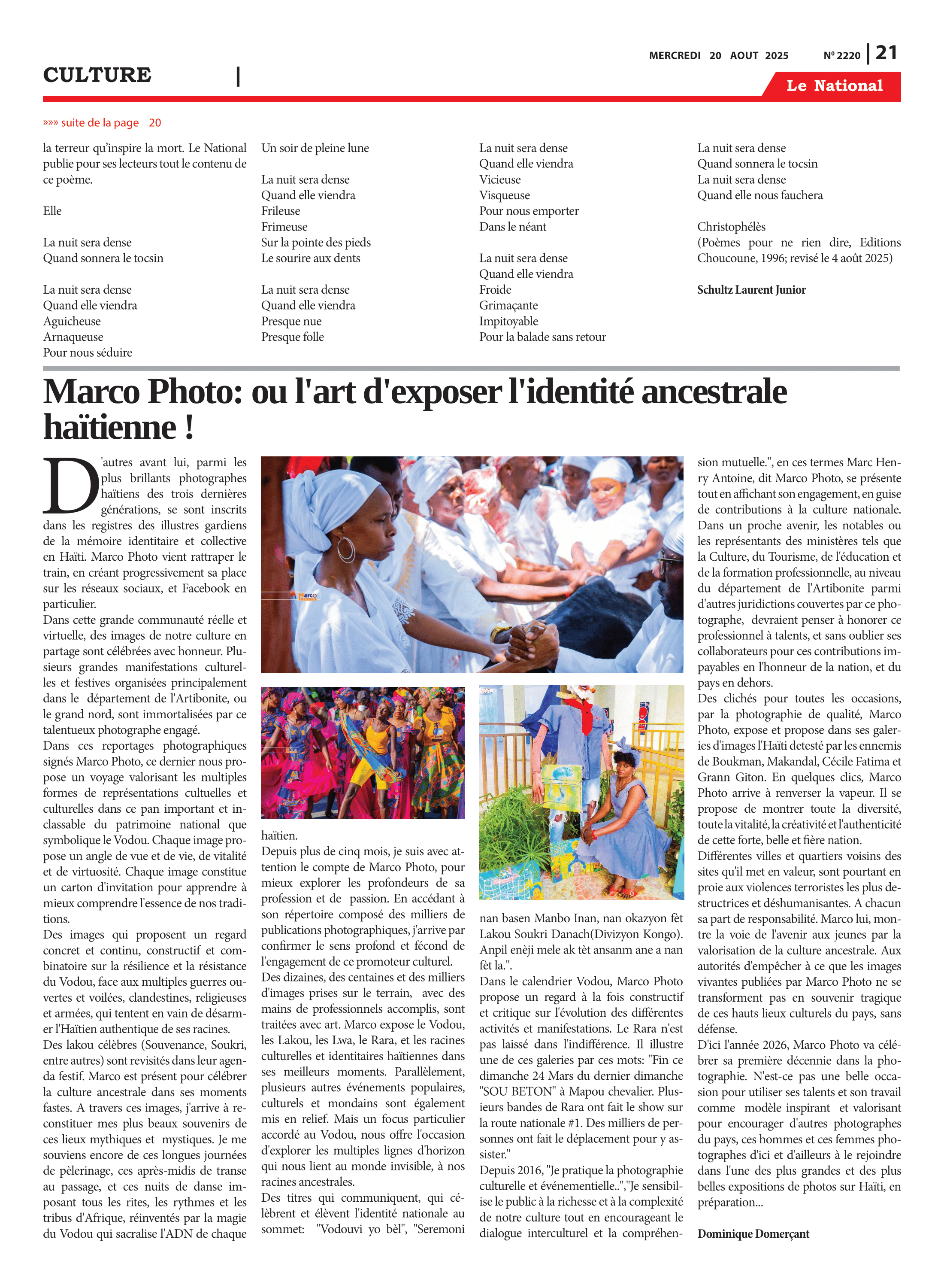 Page 21 de l'édition 2220