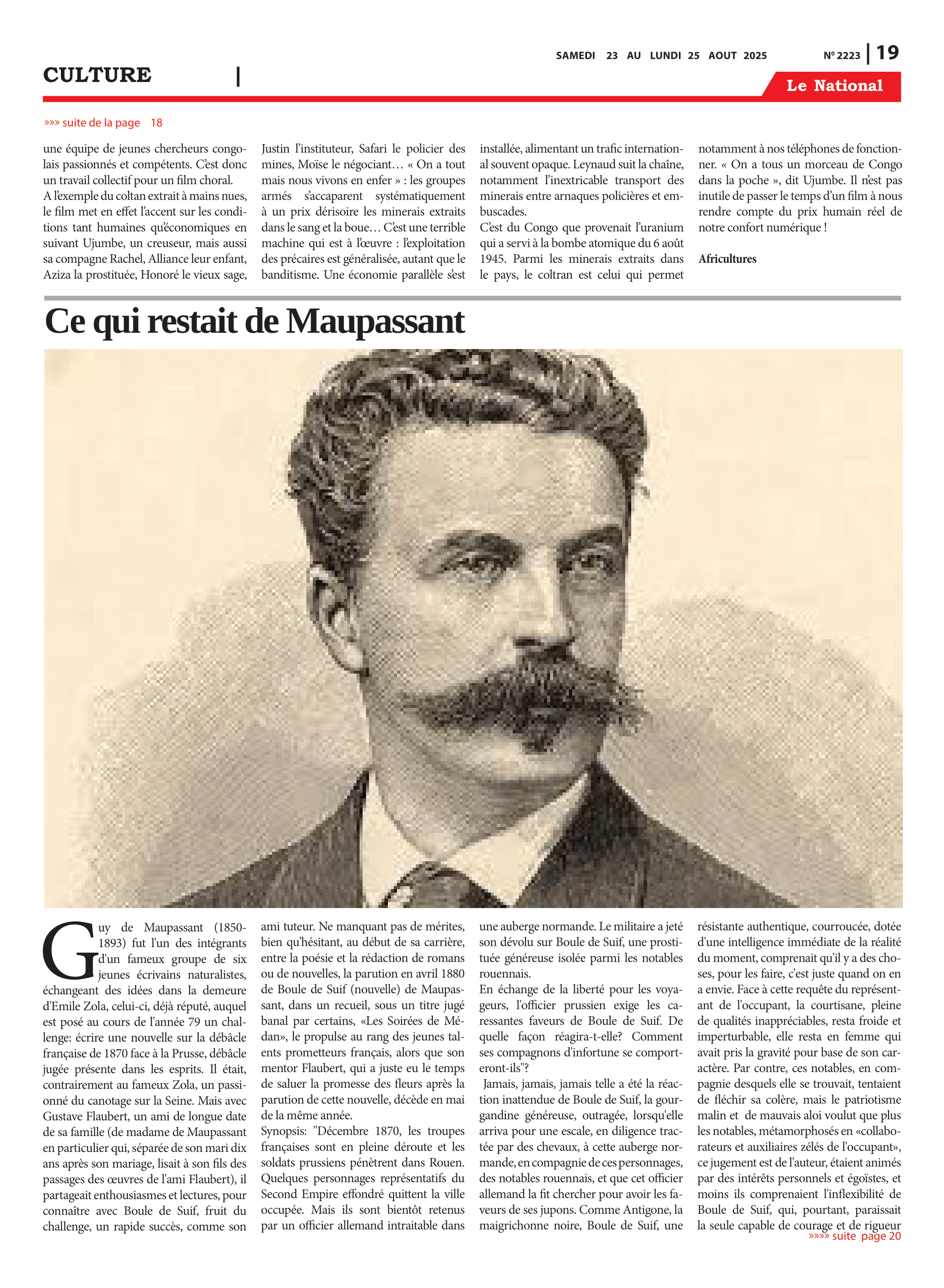 Page 19 de l'édition 2223