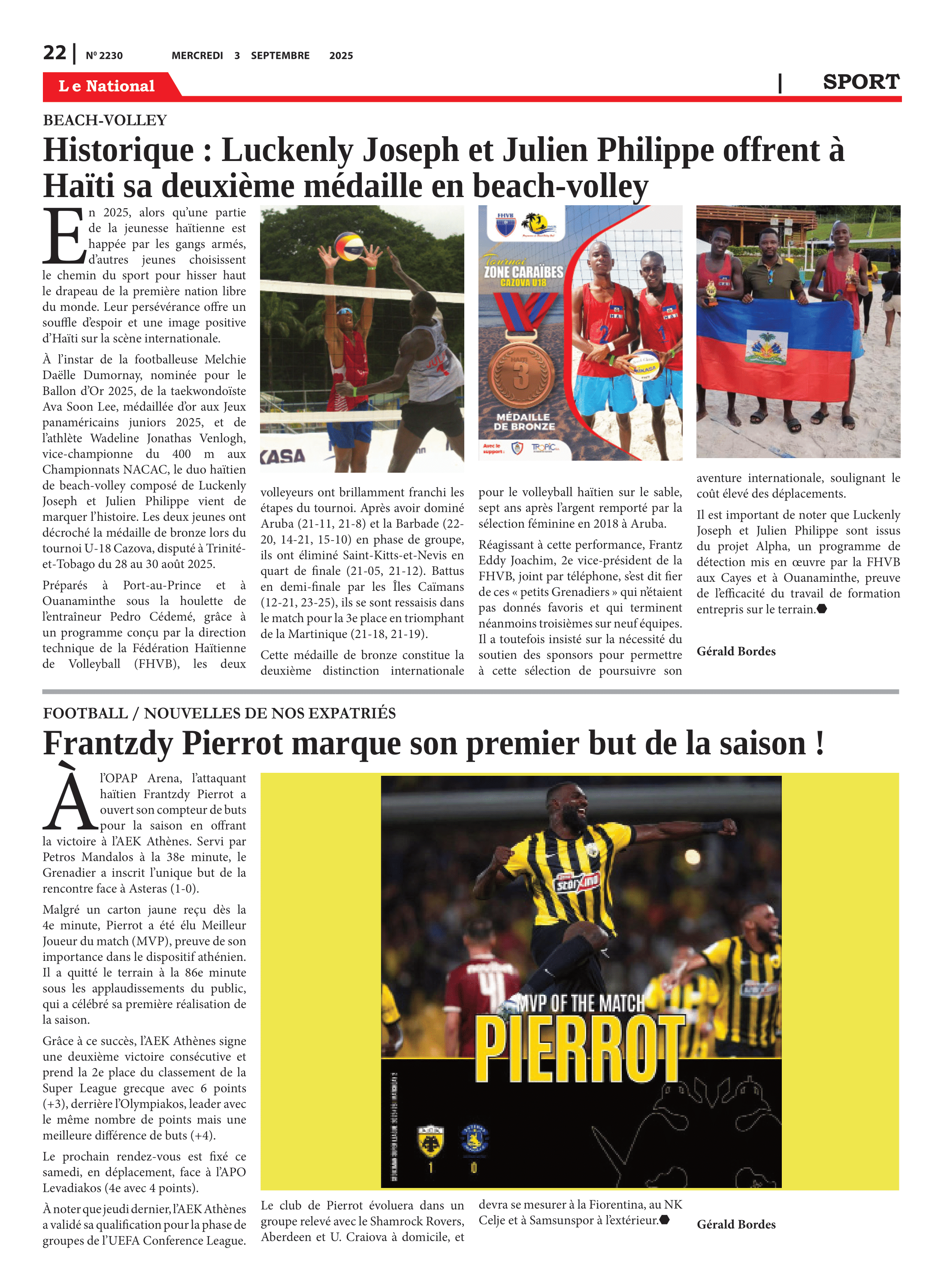 Page 22 de l'édition 2230