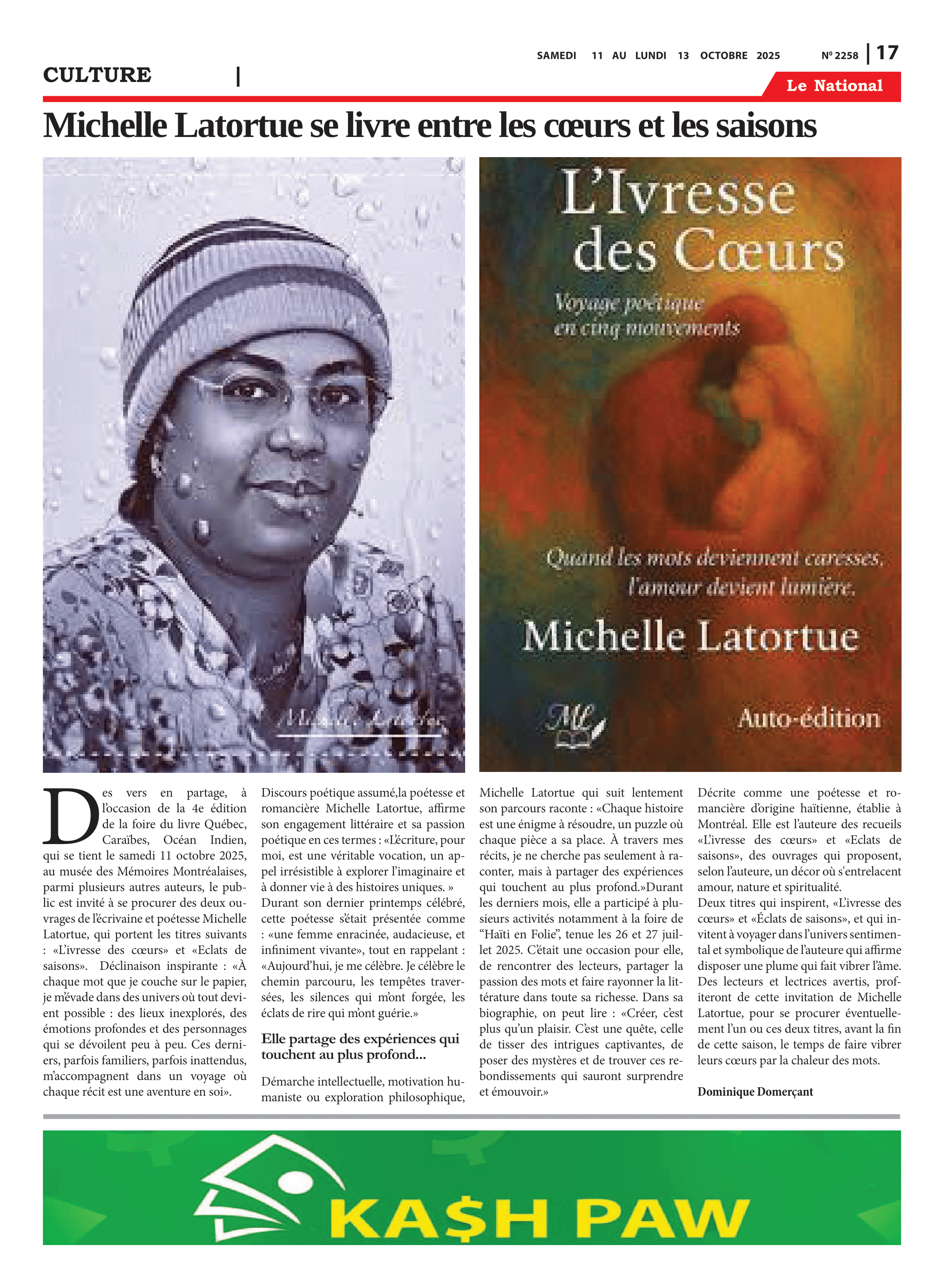 Page 17 de l'édition 2258