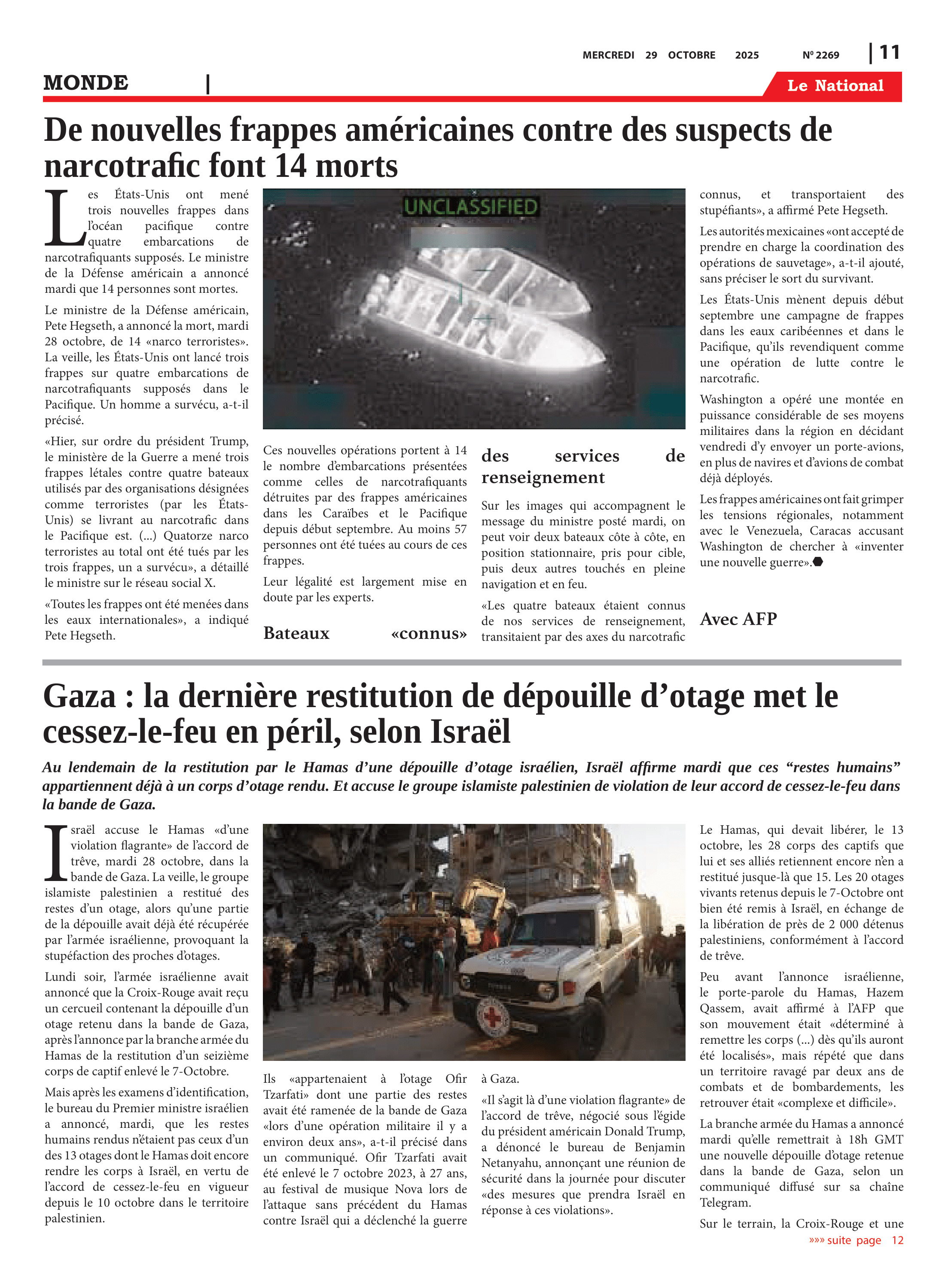 Page 11 de l'édition 2269