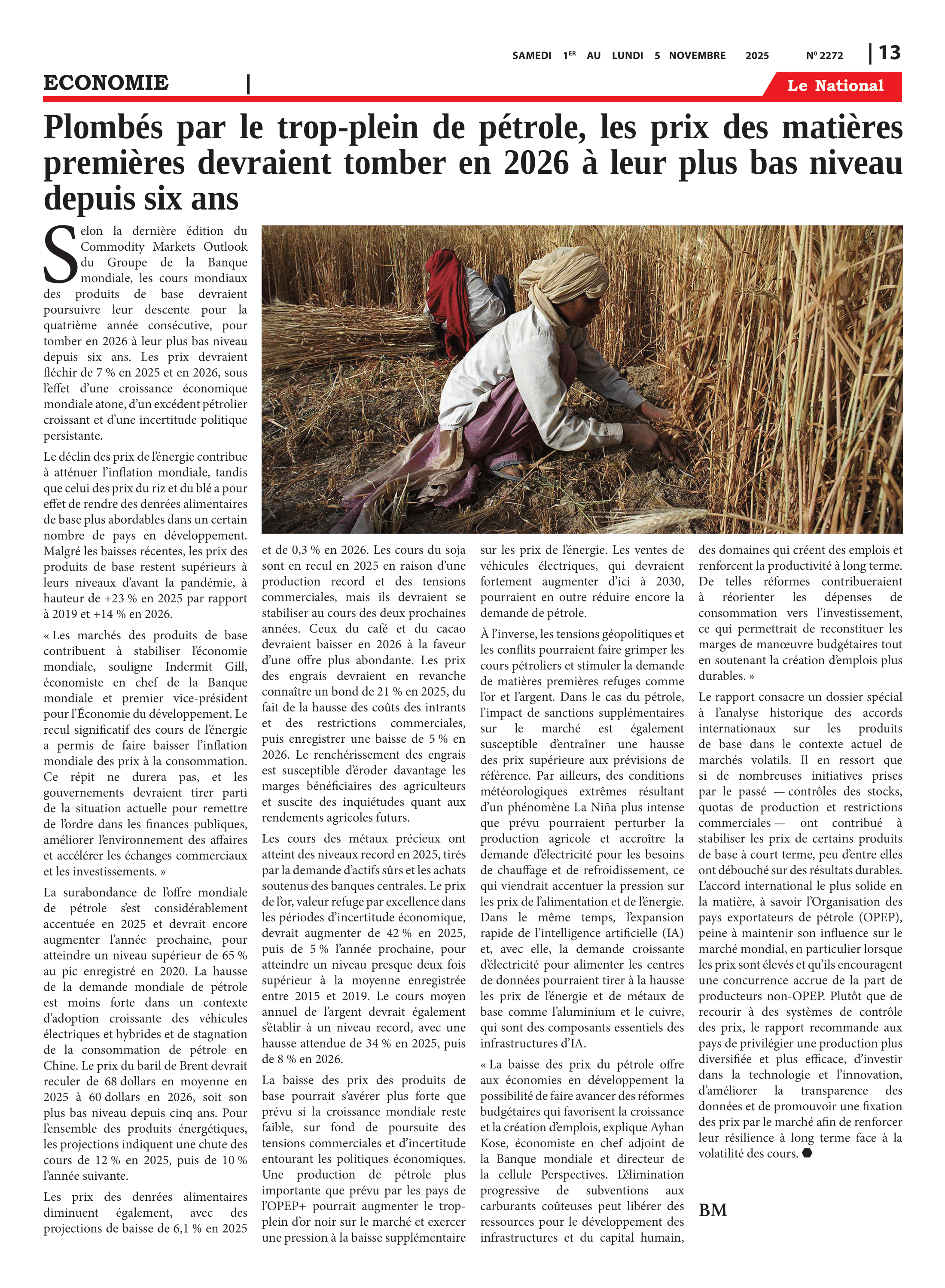 Page 13 de l'édition 2272