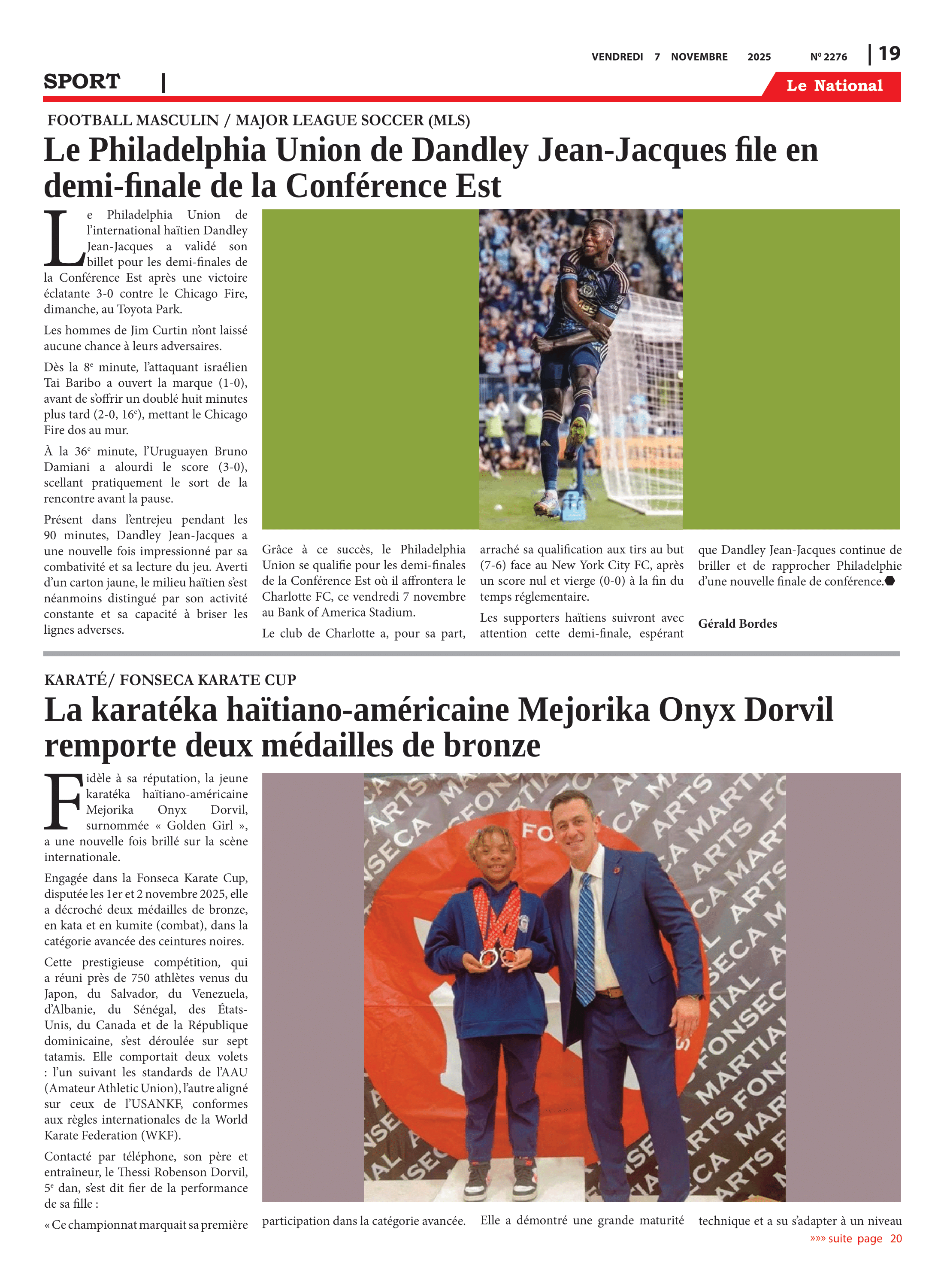 Page 19 de l'édition 2276
