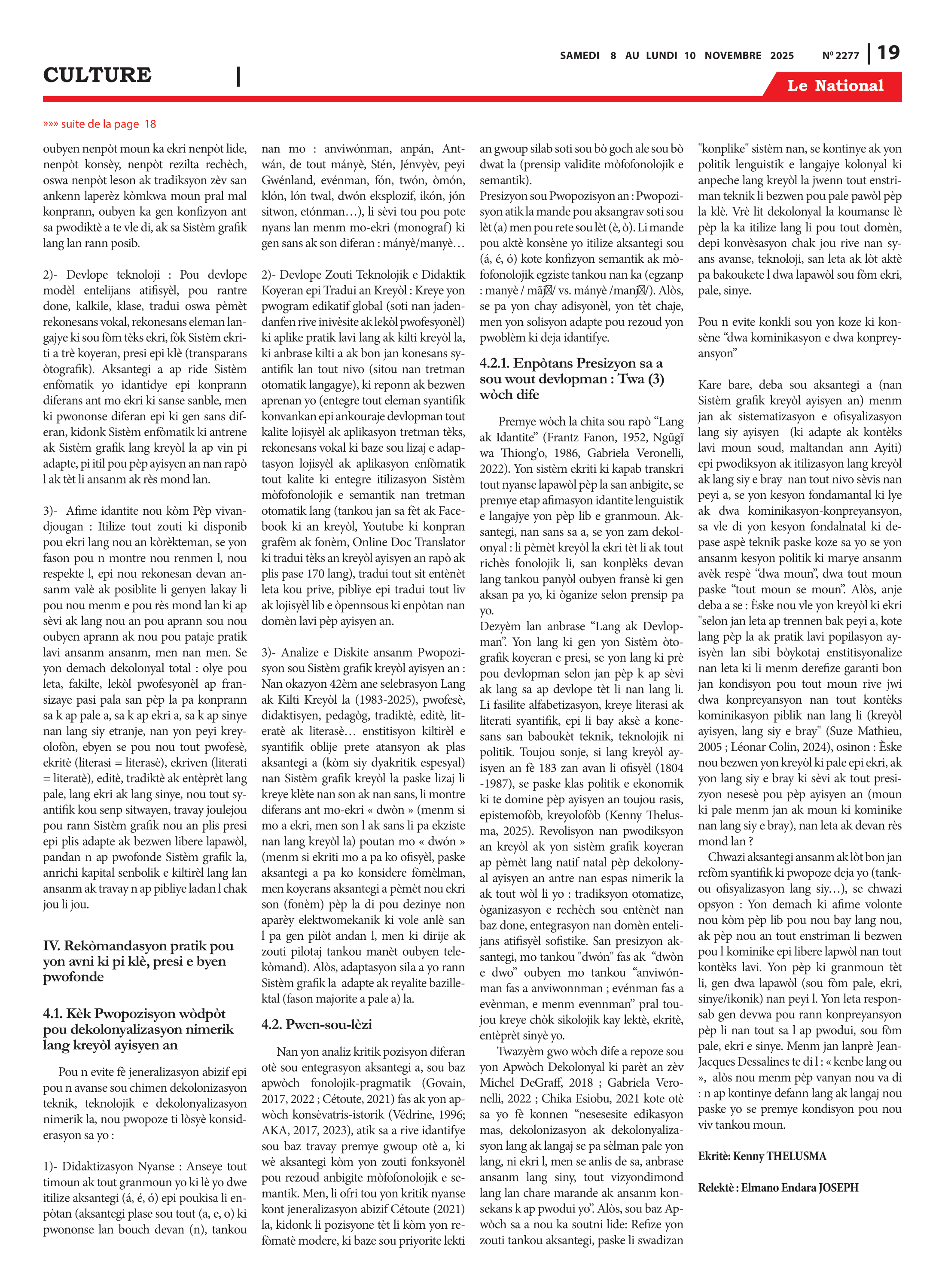 Page 19 de l'édition 2277
