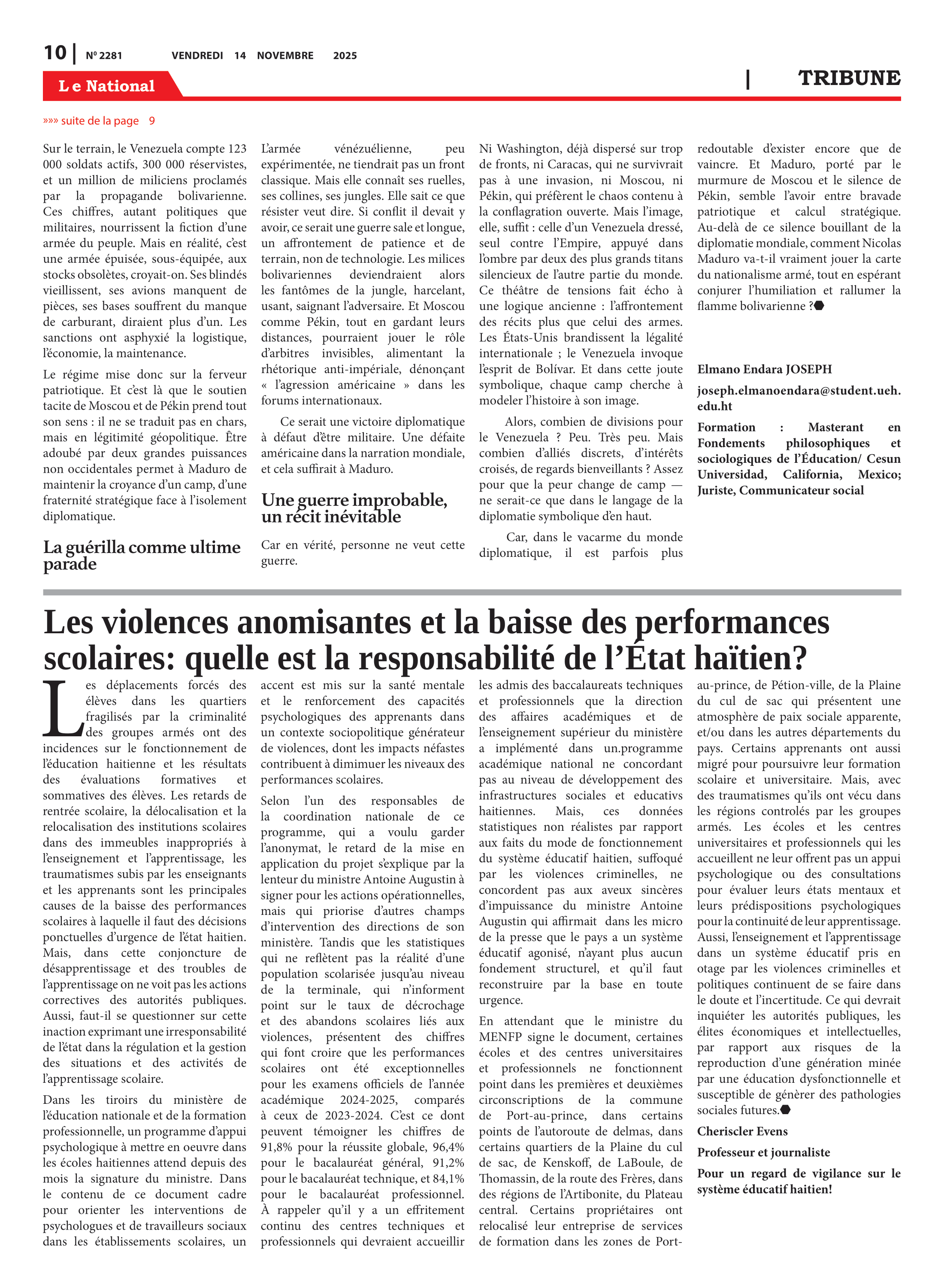 Page 10 de l'édition 2281