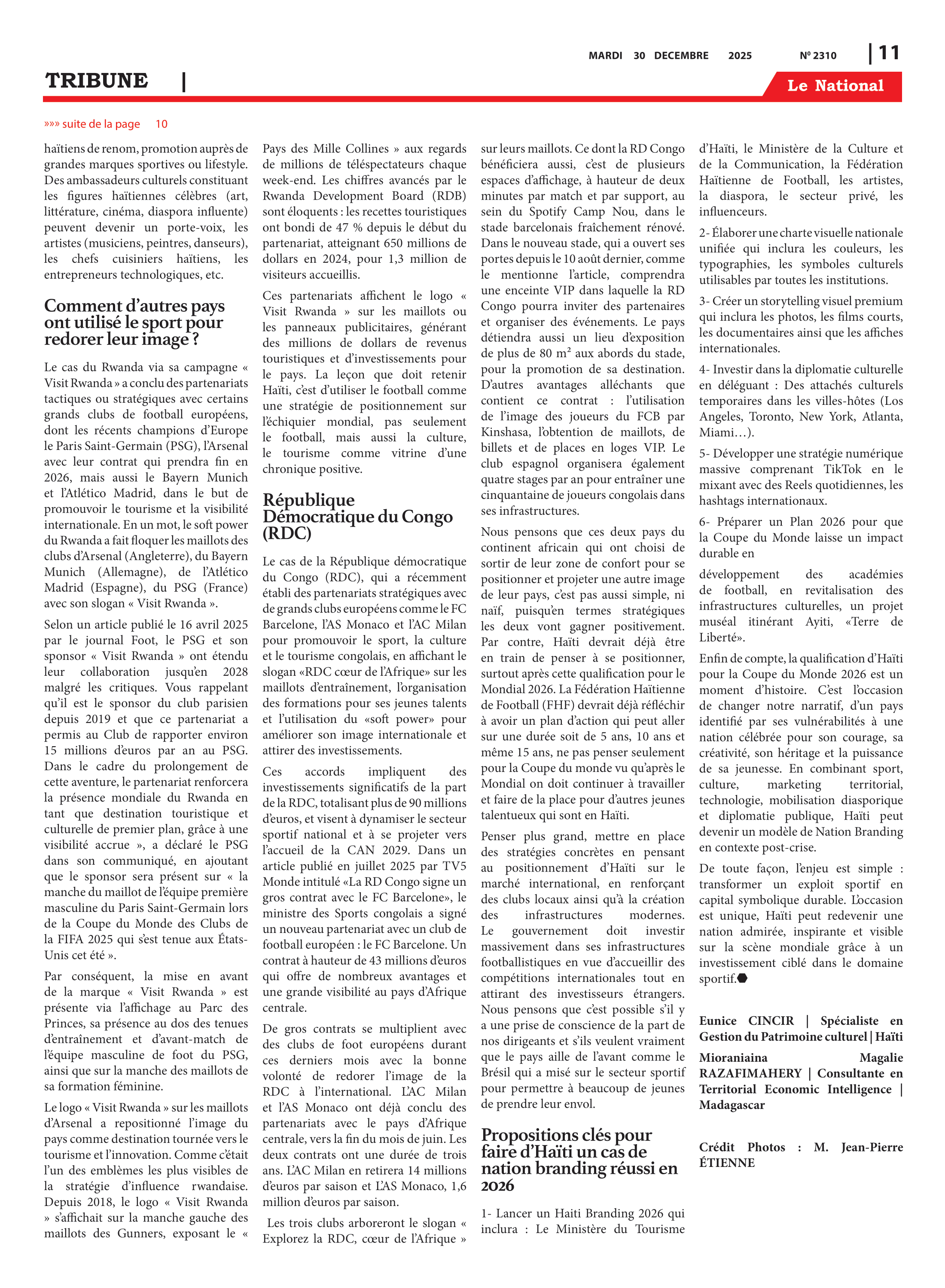 Page 11 de l'édition 2310