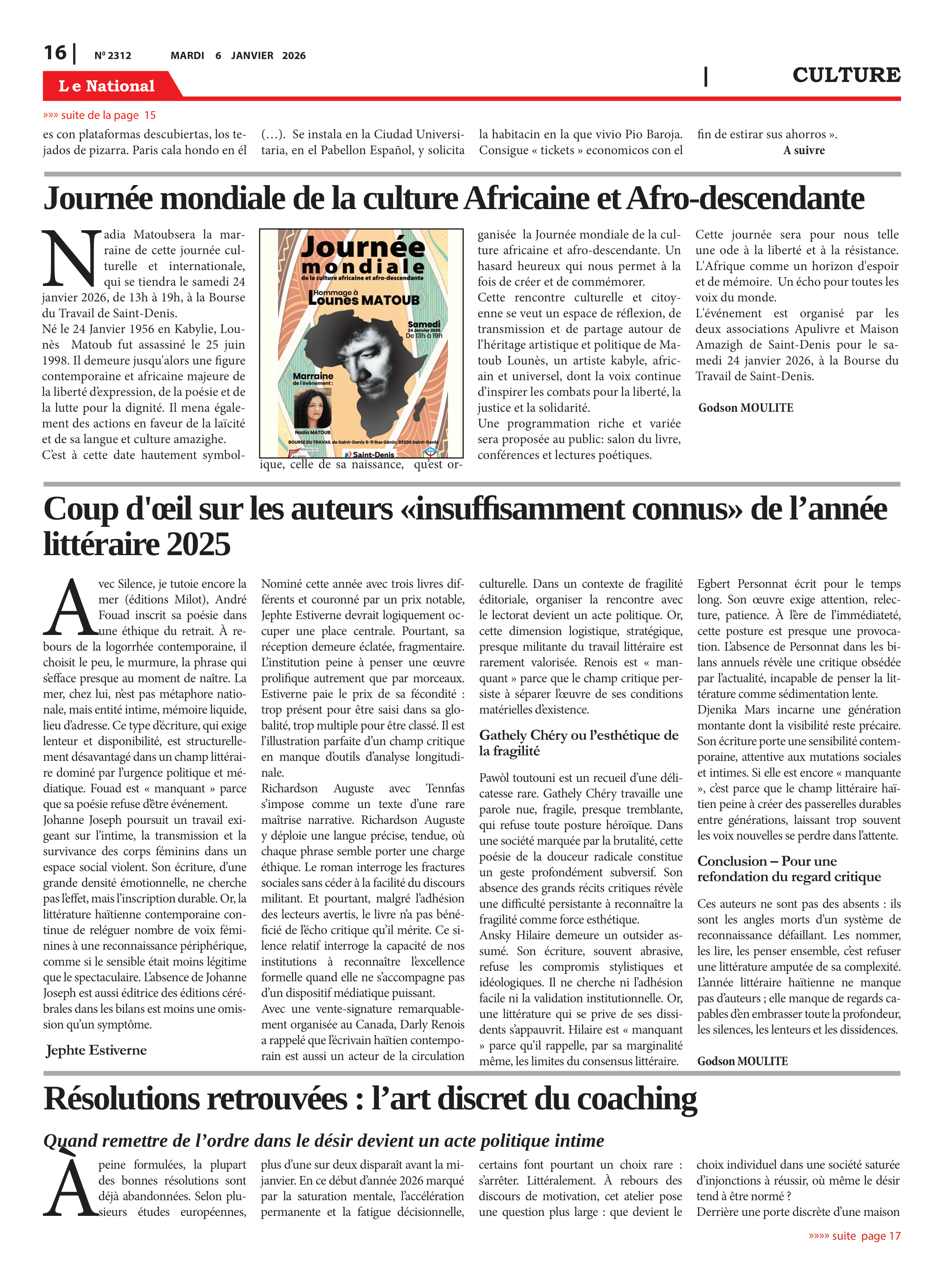 Page 16 de l'édition 2312
