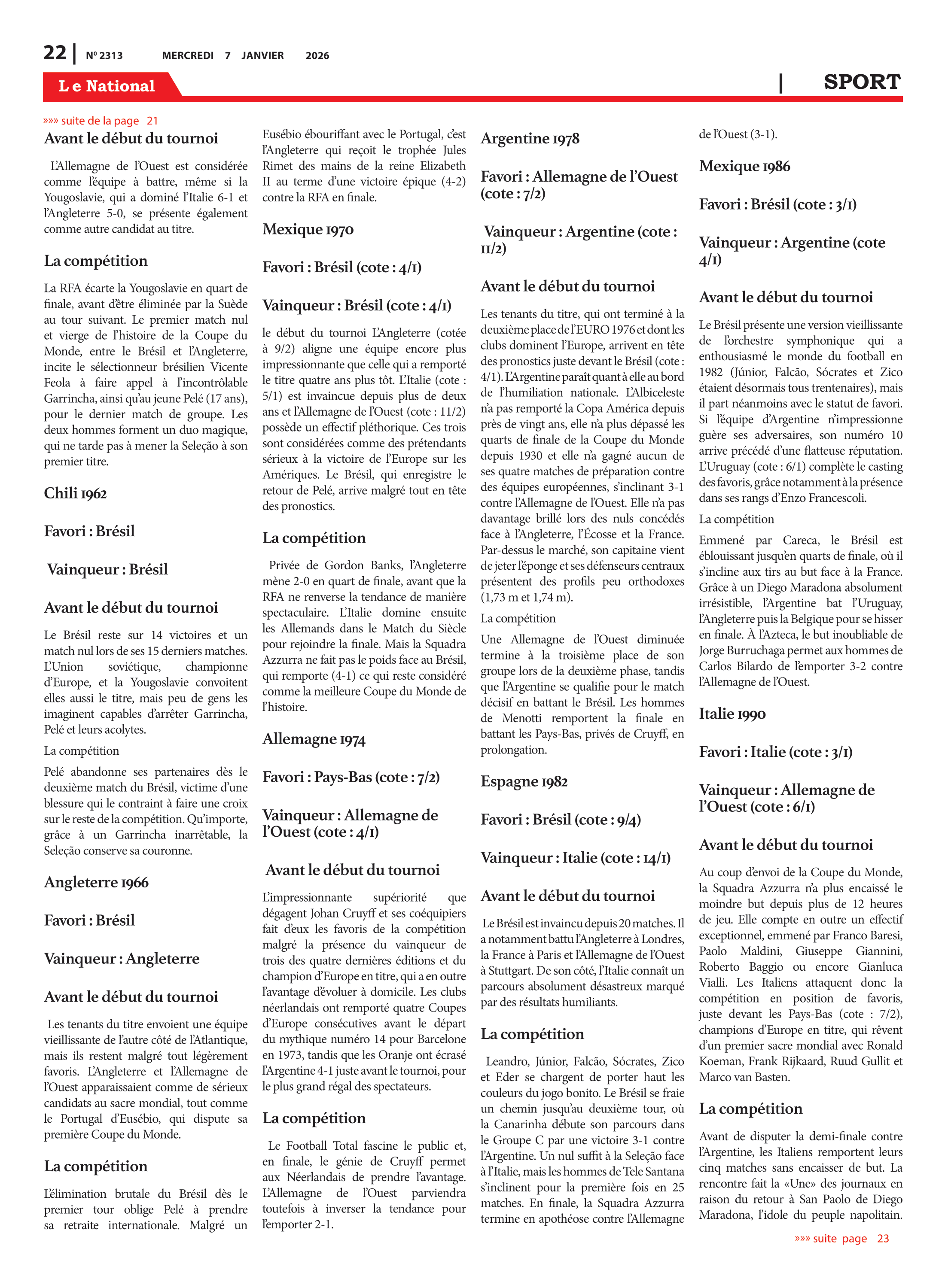 Page 22 de l'édition 2313