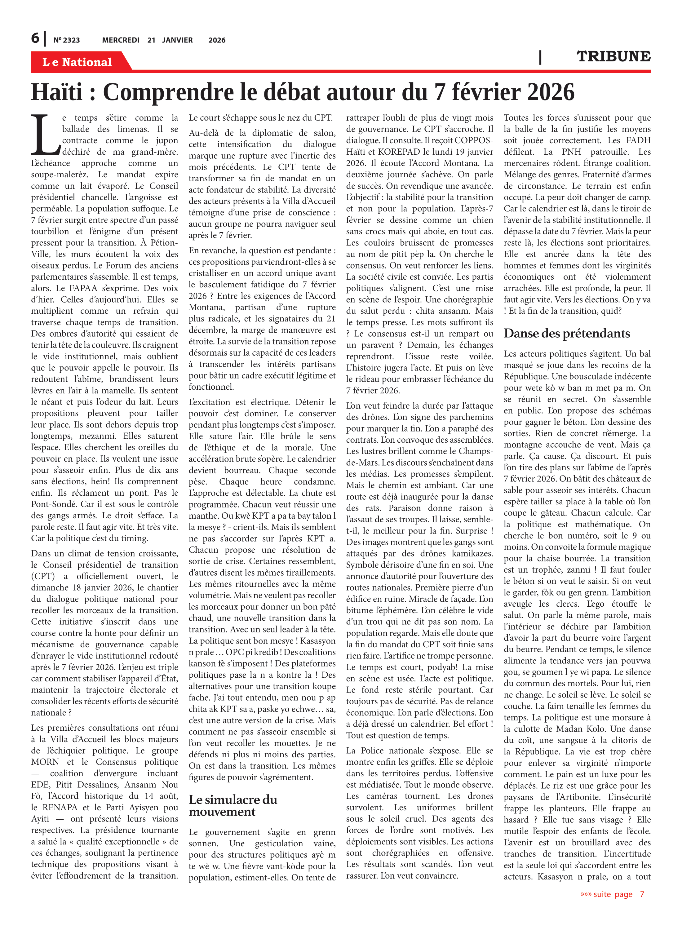 Page 6 de l'édition 2323