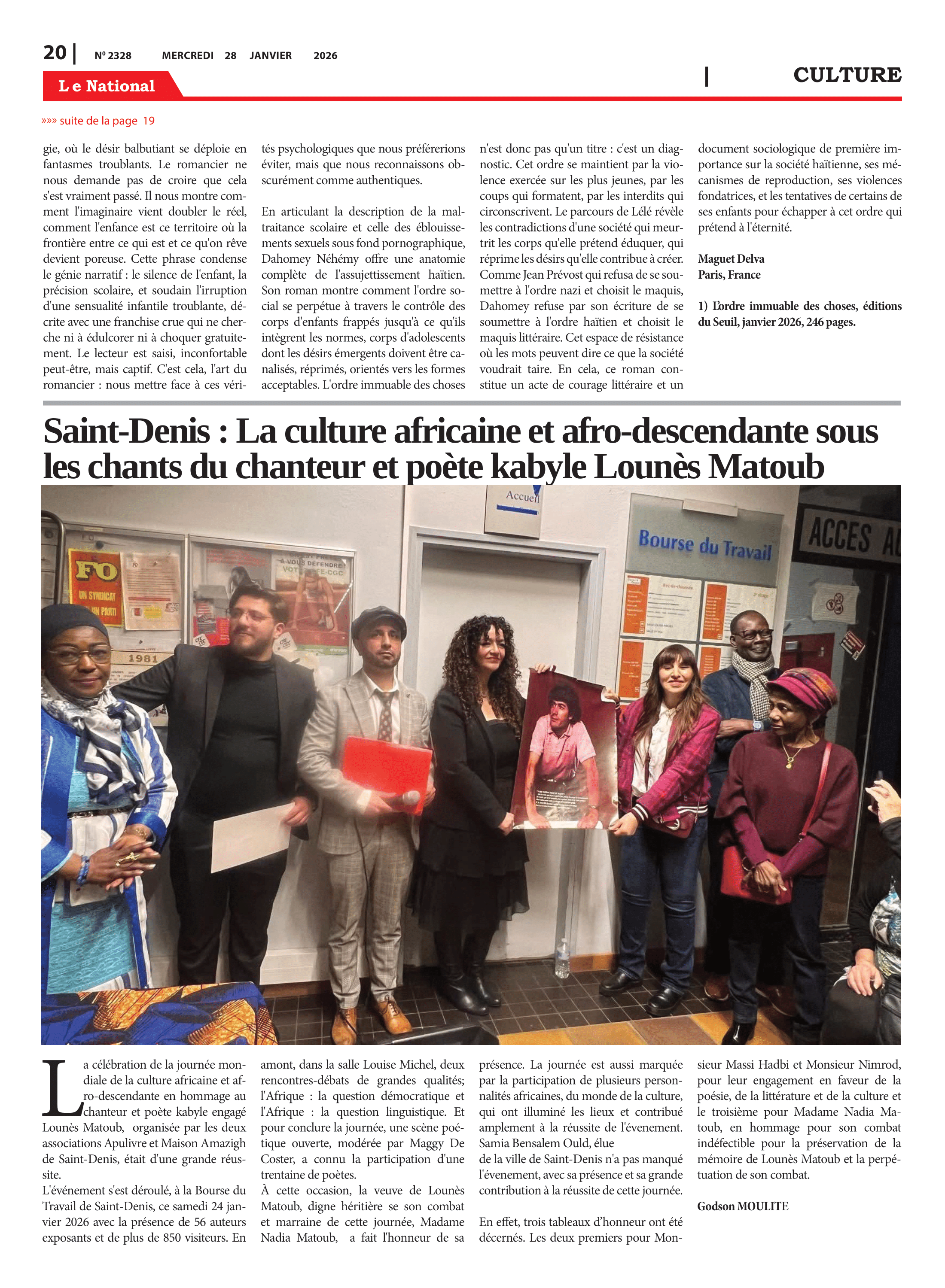 Page 20 de l'édition 2328