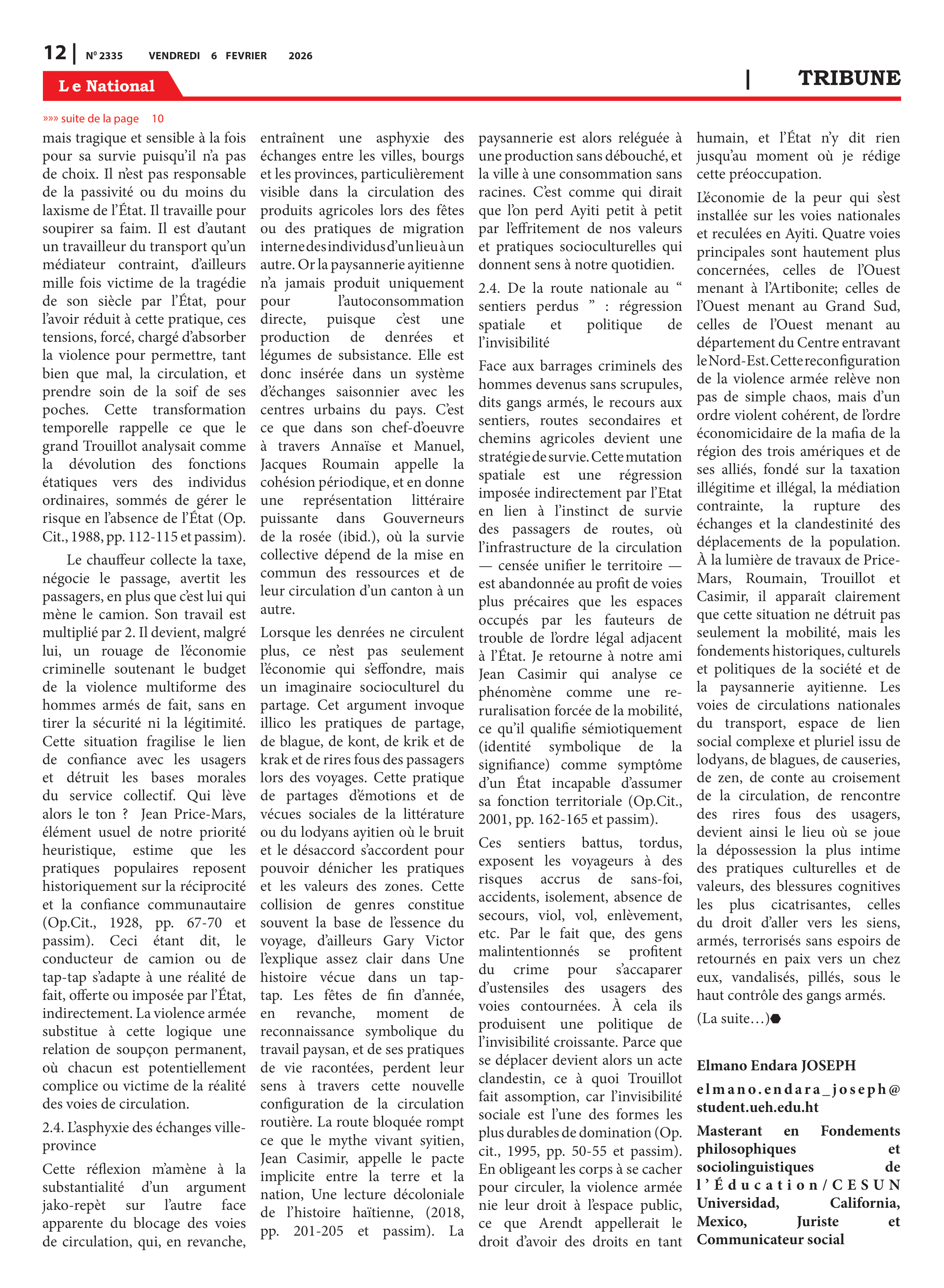 Page 12 de l'édition 2335