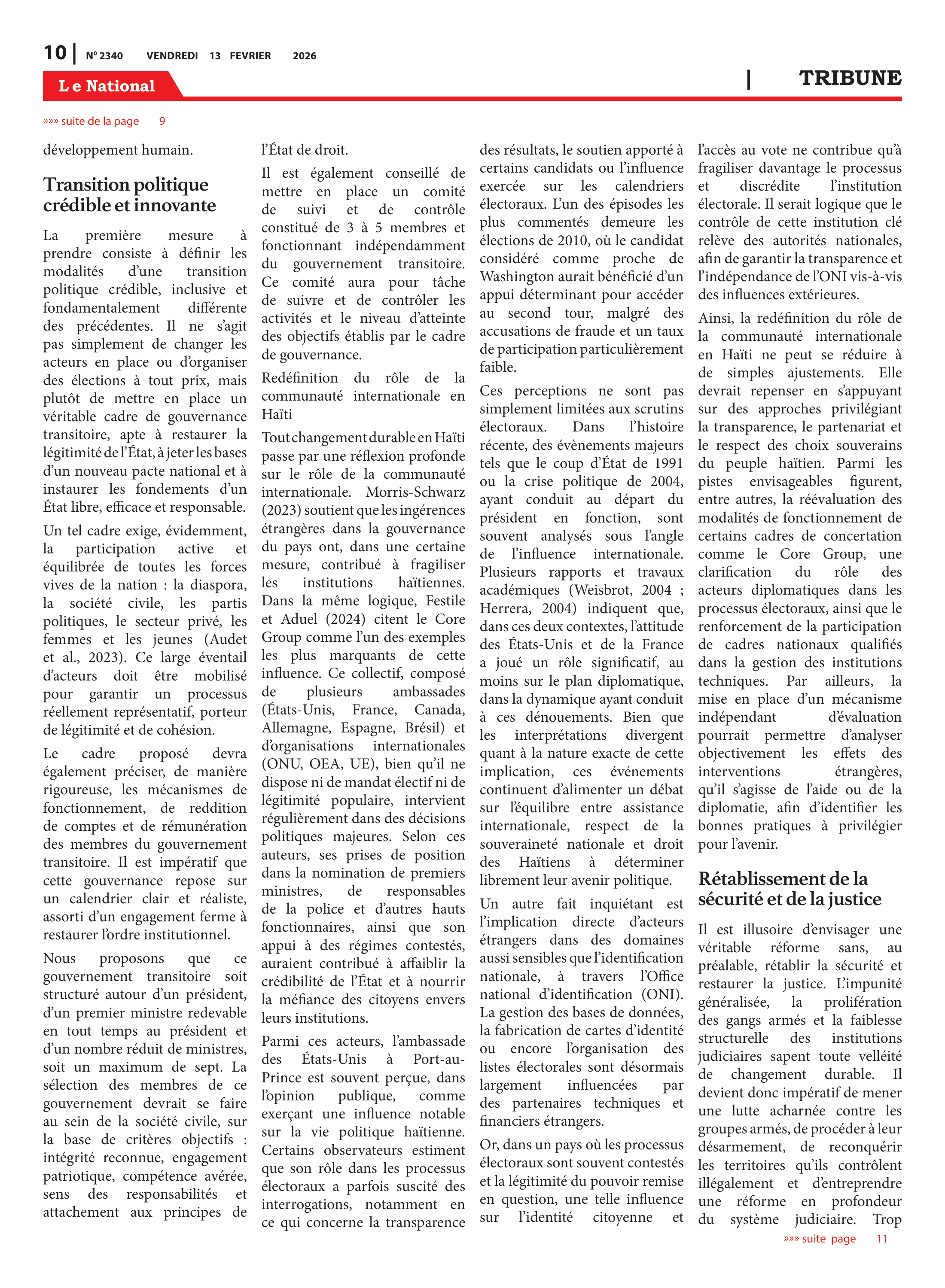 Page 11 de l'édition 2340