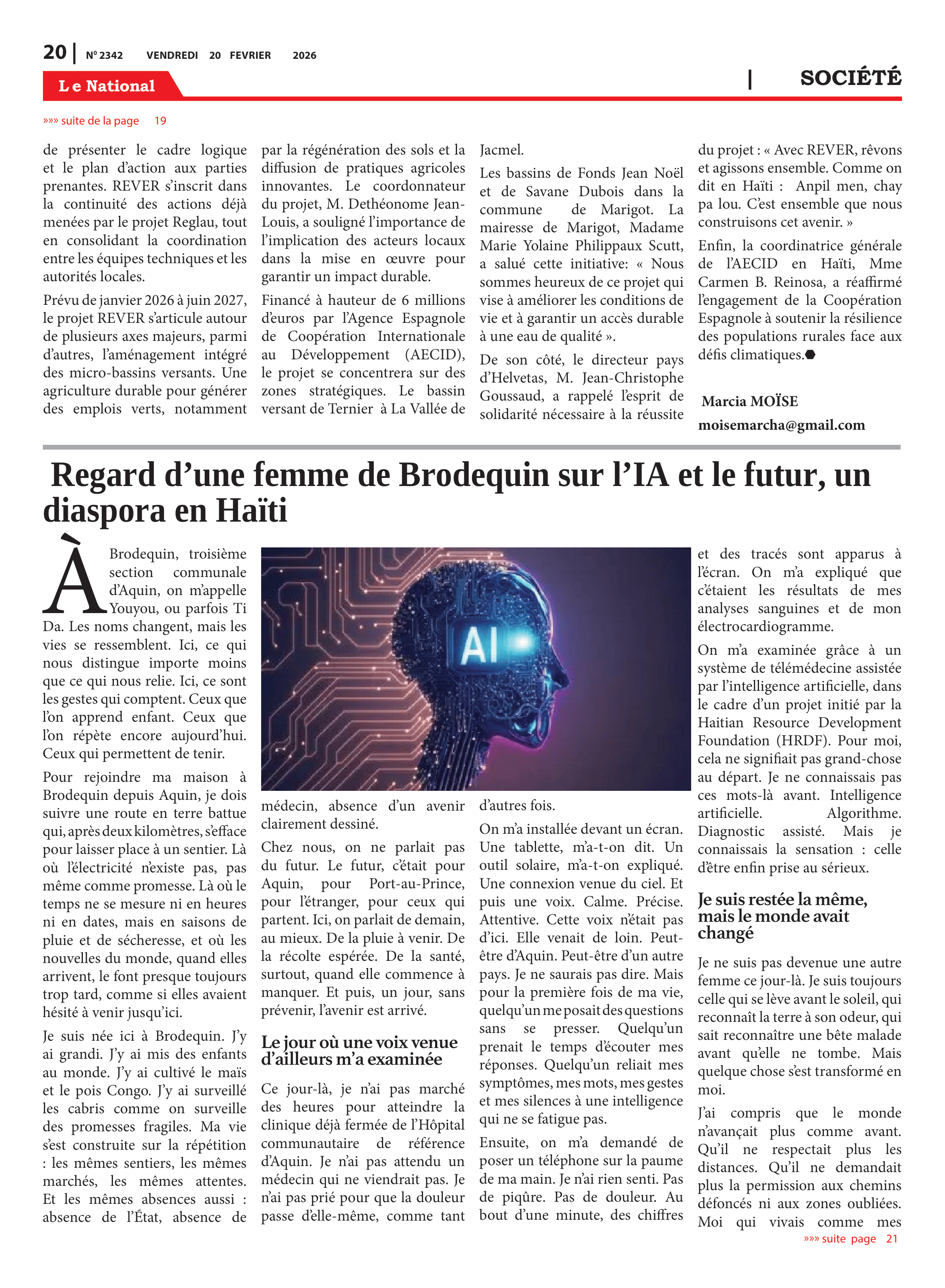 Page 20 de l'édition 2342