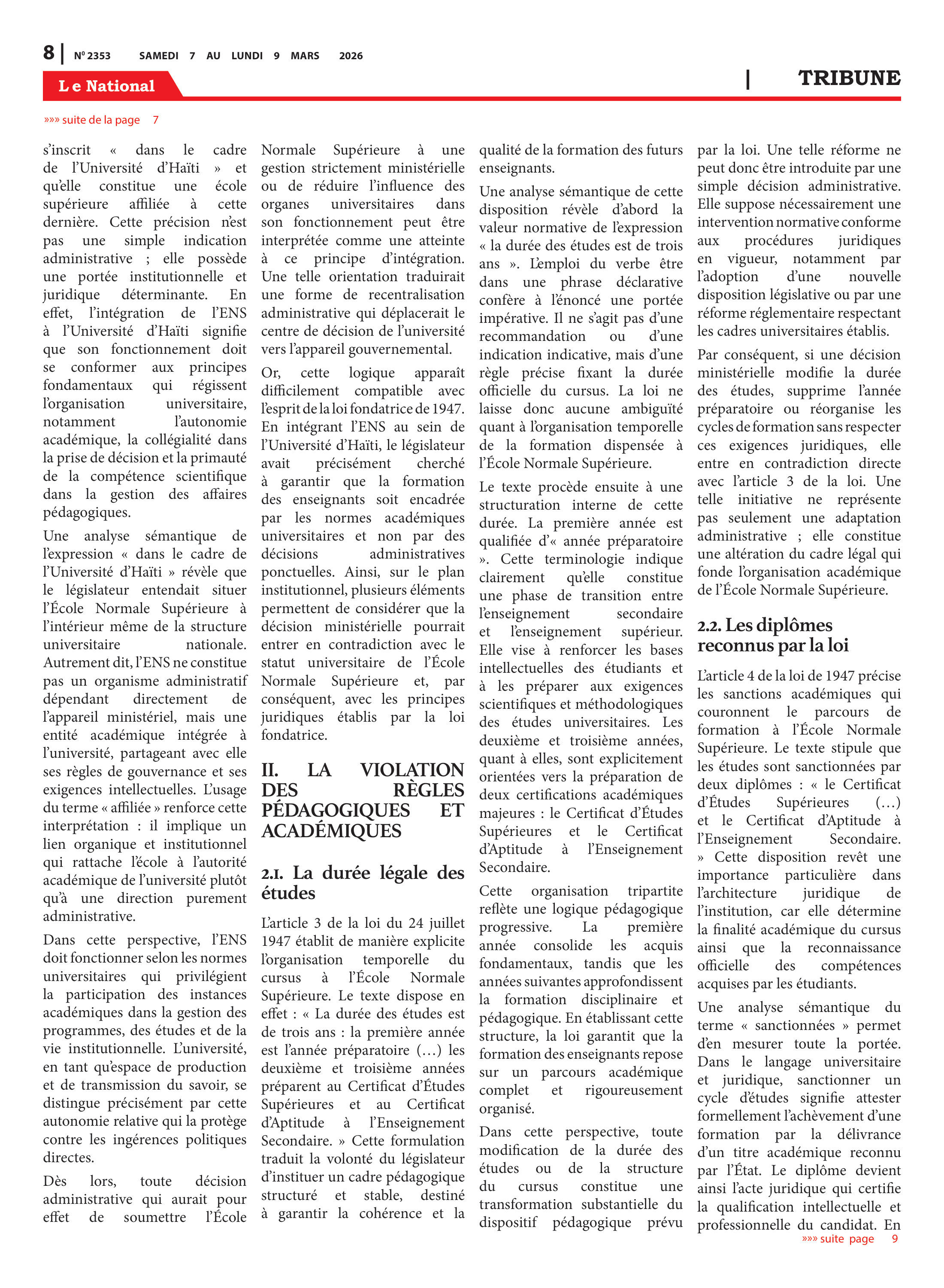 Page 8 de l'édition 2353