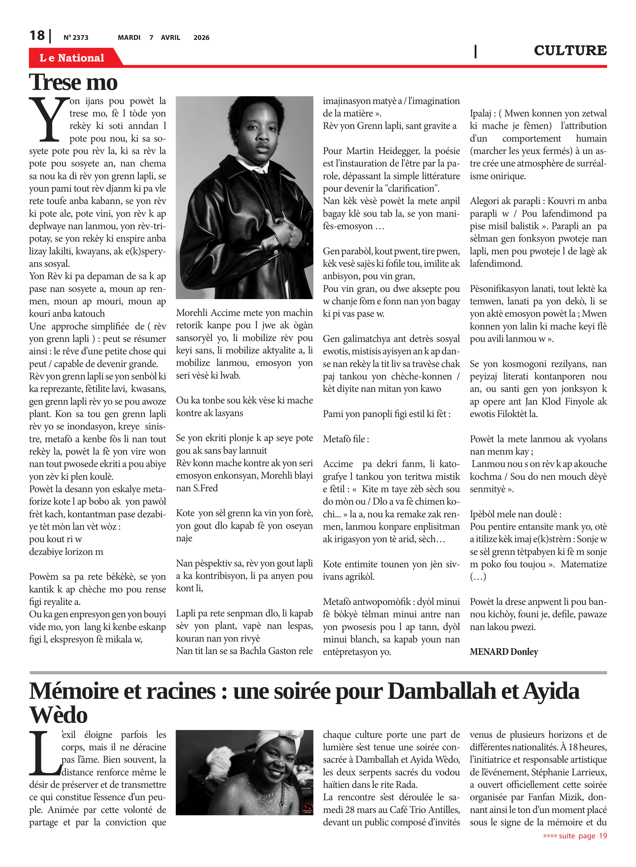 Page 18 de l'édition 2373