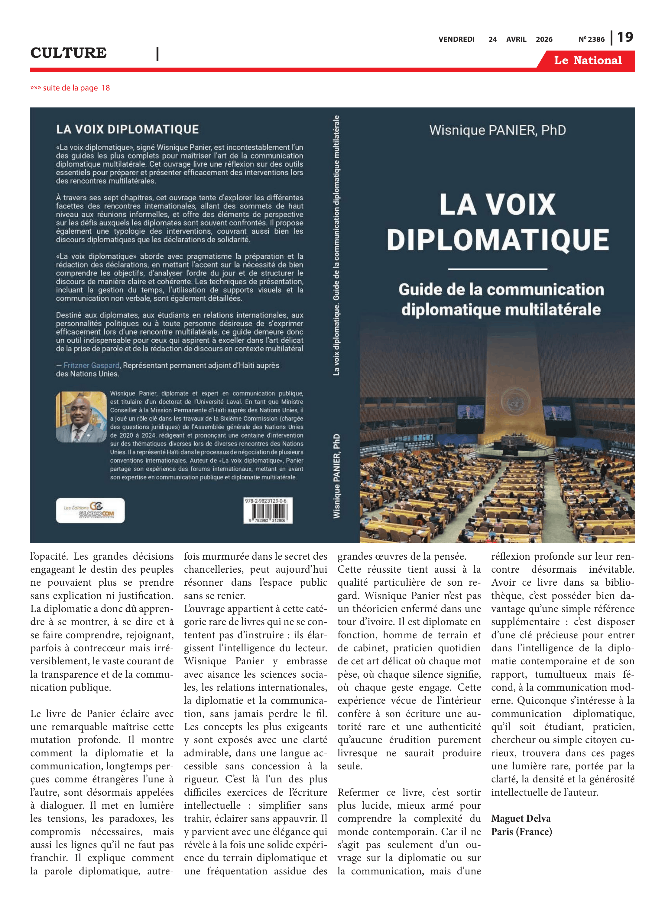 Page 19 de l'édition 2386
