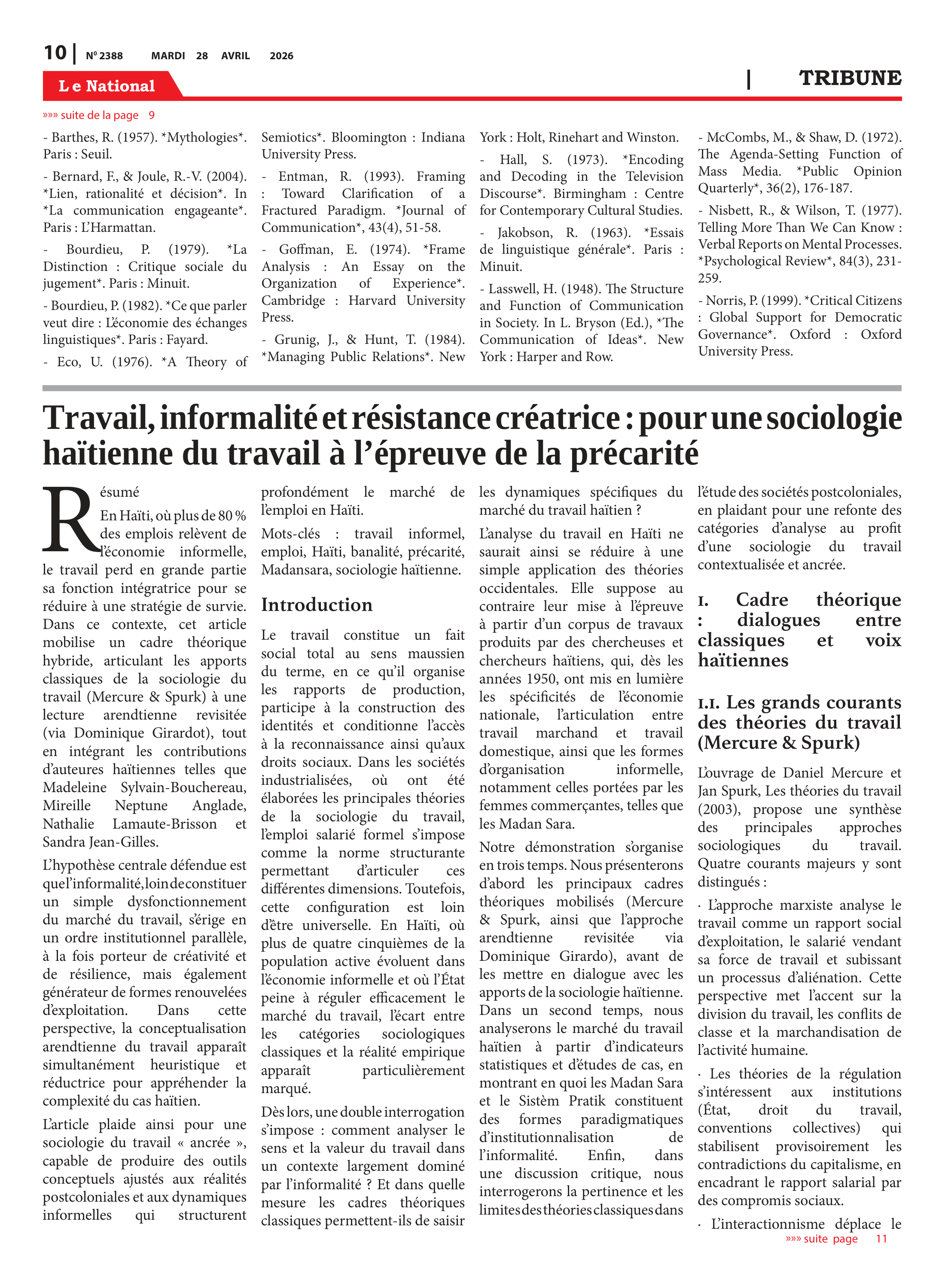 Page 10 de l'édition 2388