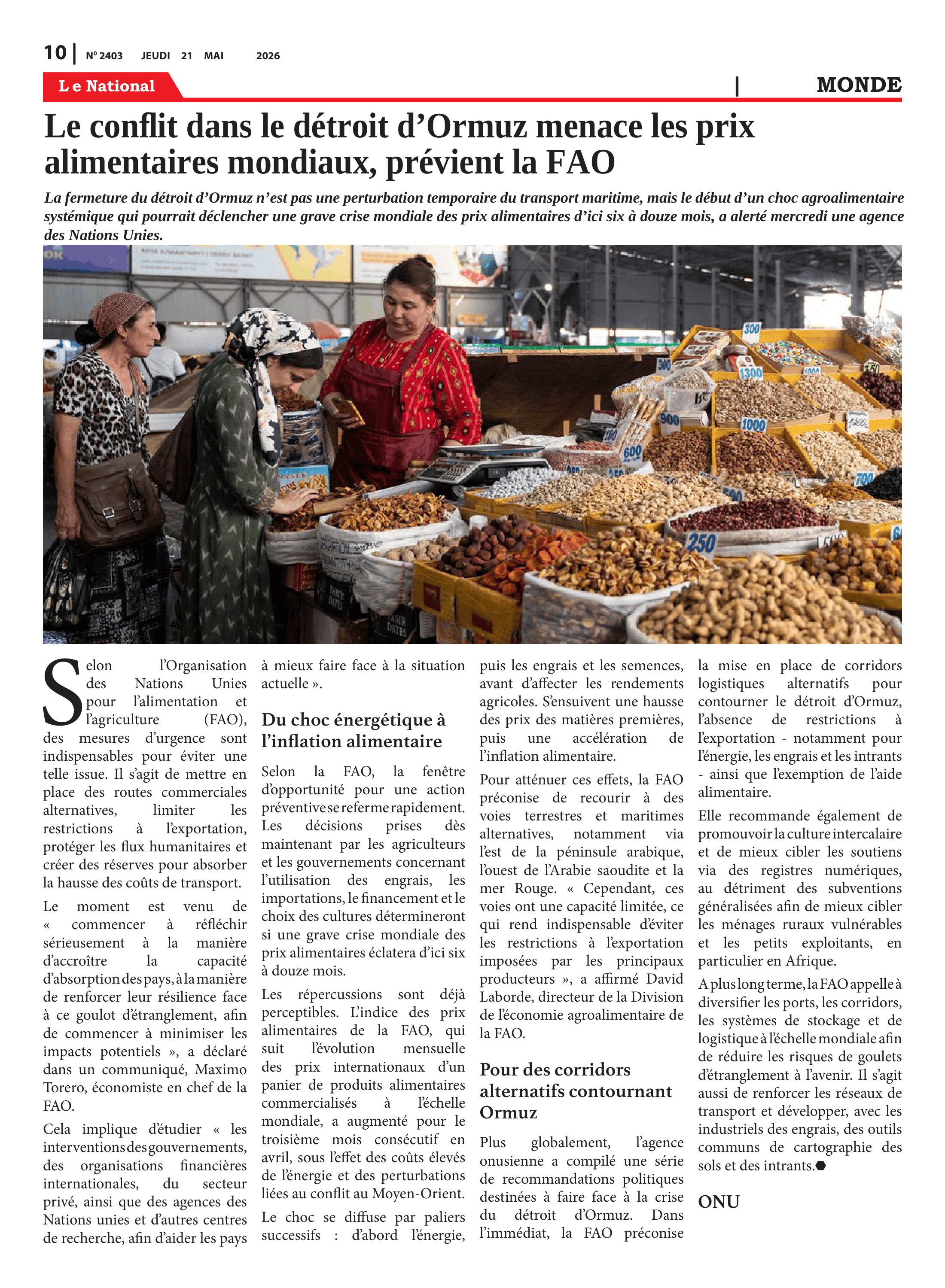Page 10 de l'édition 2403