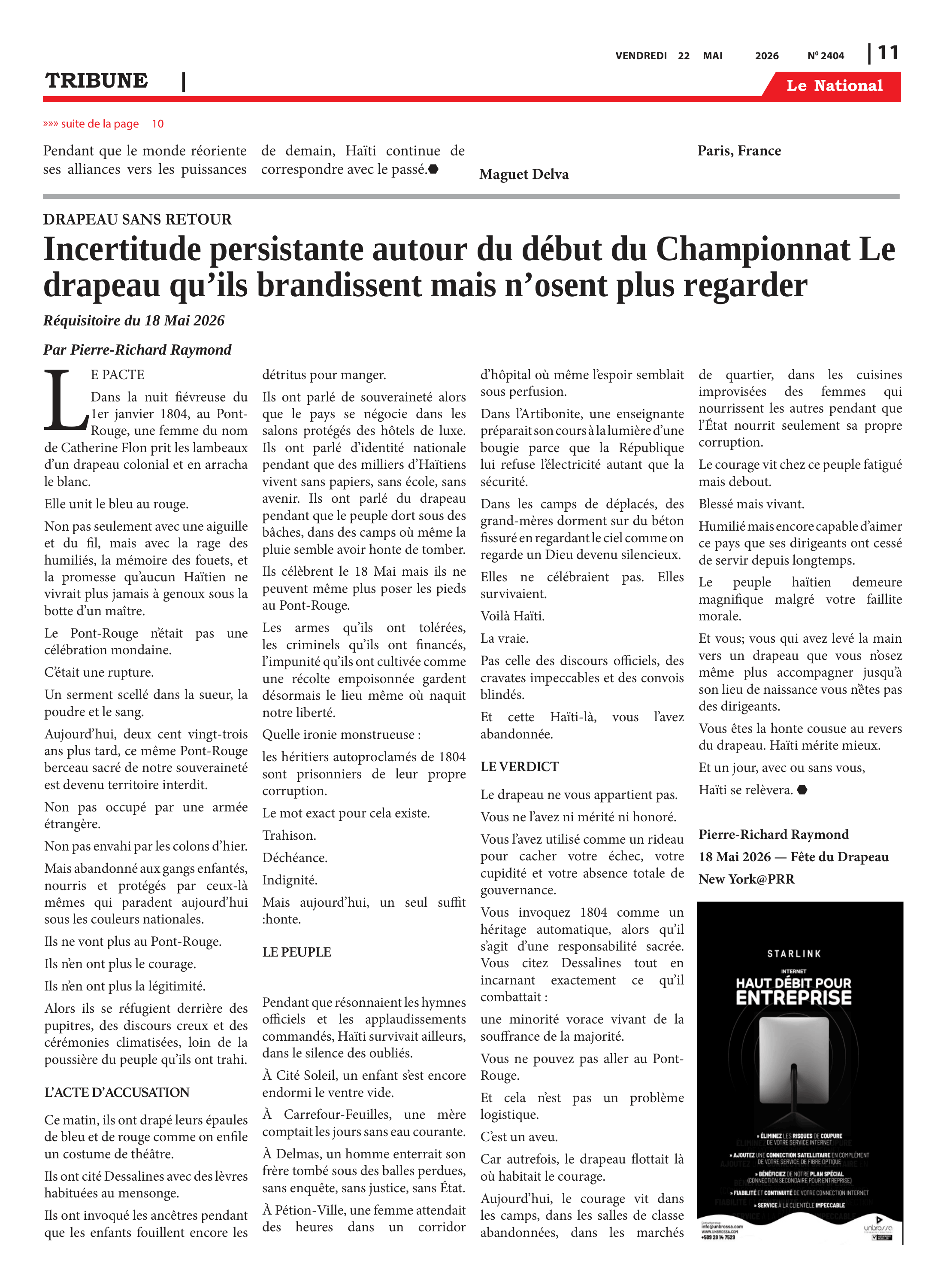 Page 11 de l'édition 2404