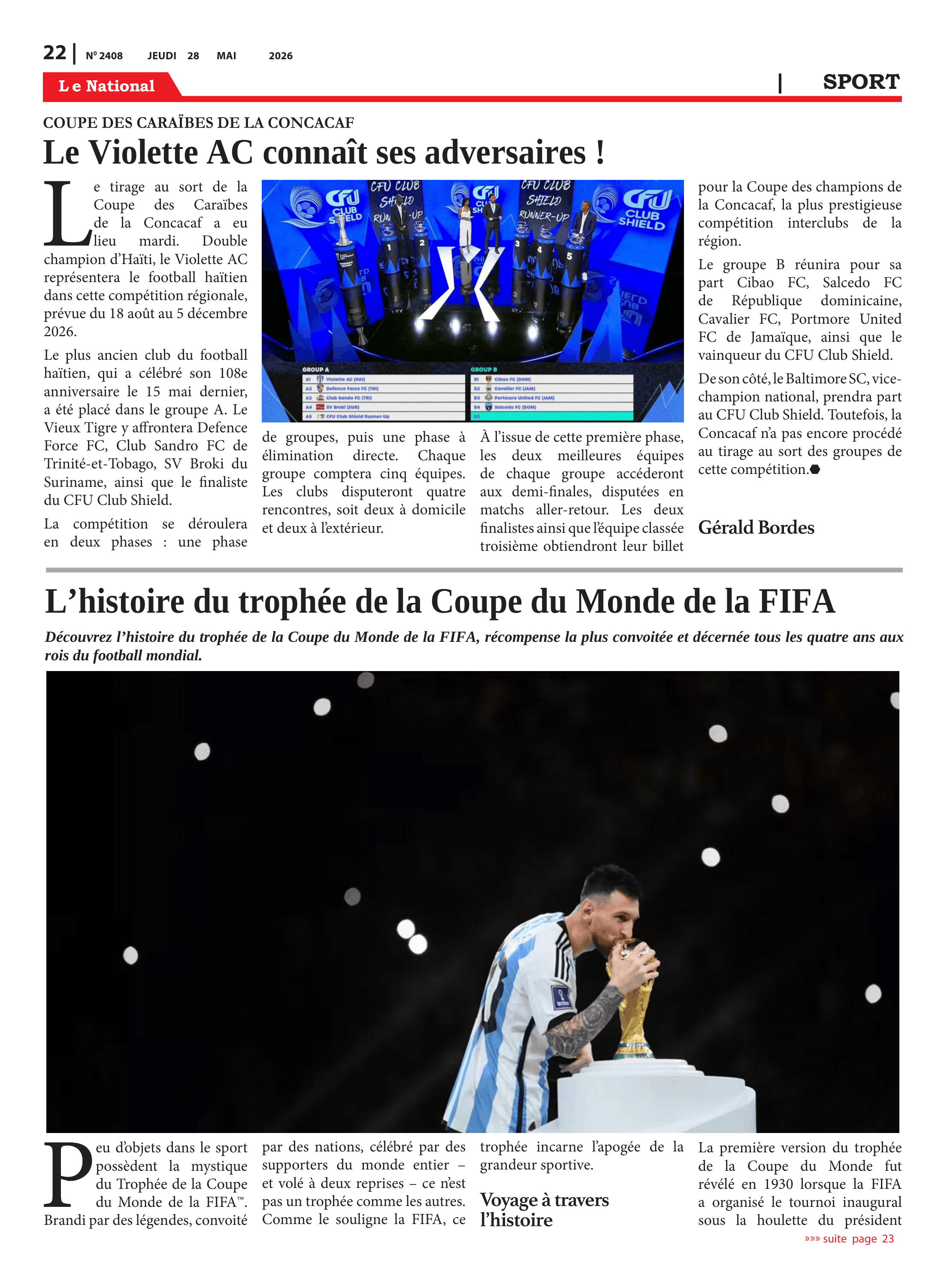 Page 22 de l'édition 2408
