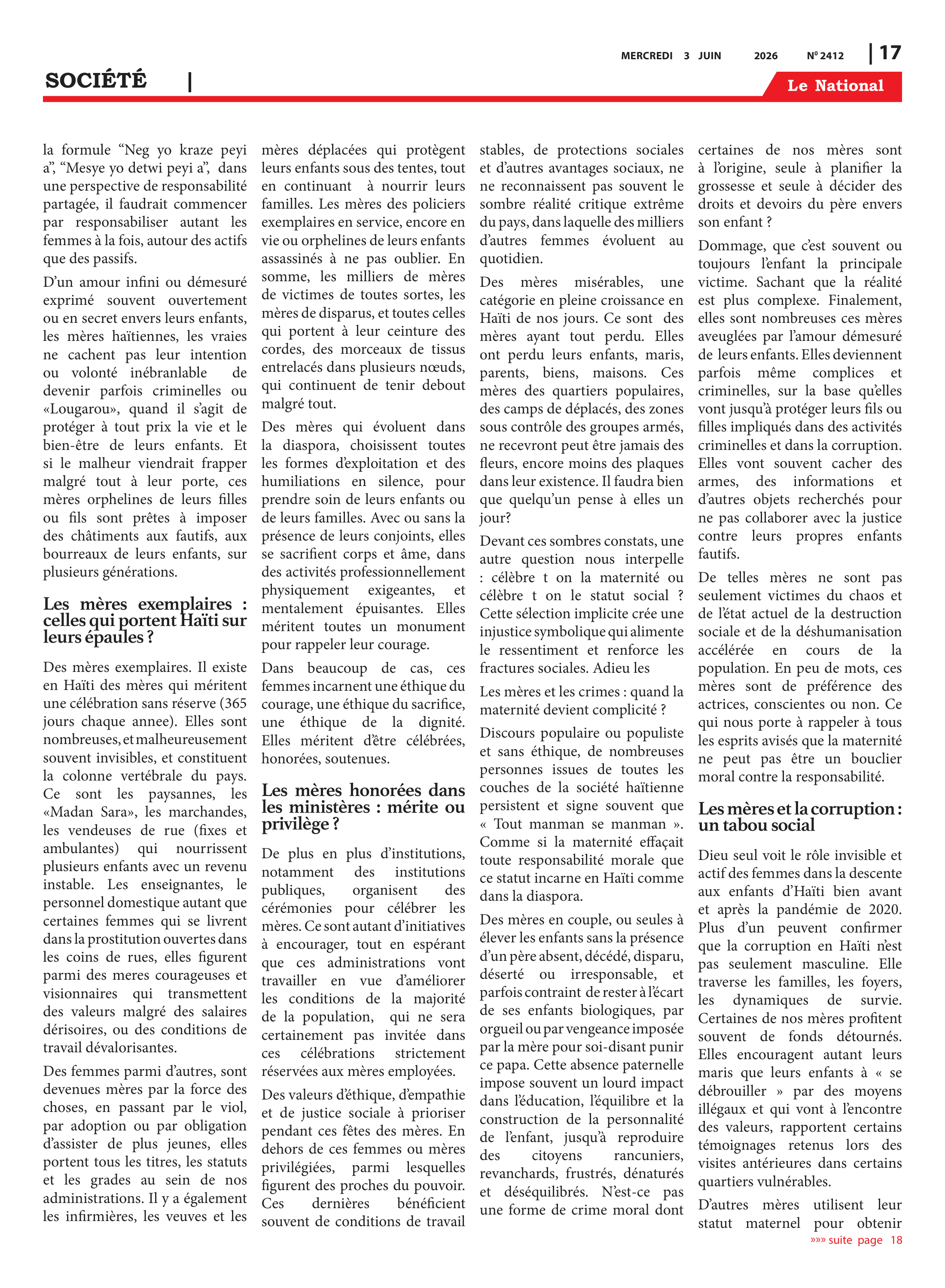 Page 17 de l'édition 2412