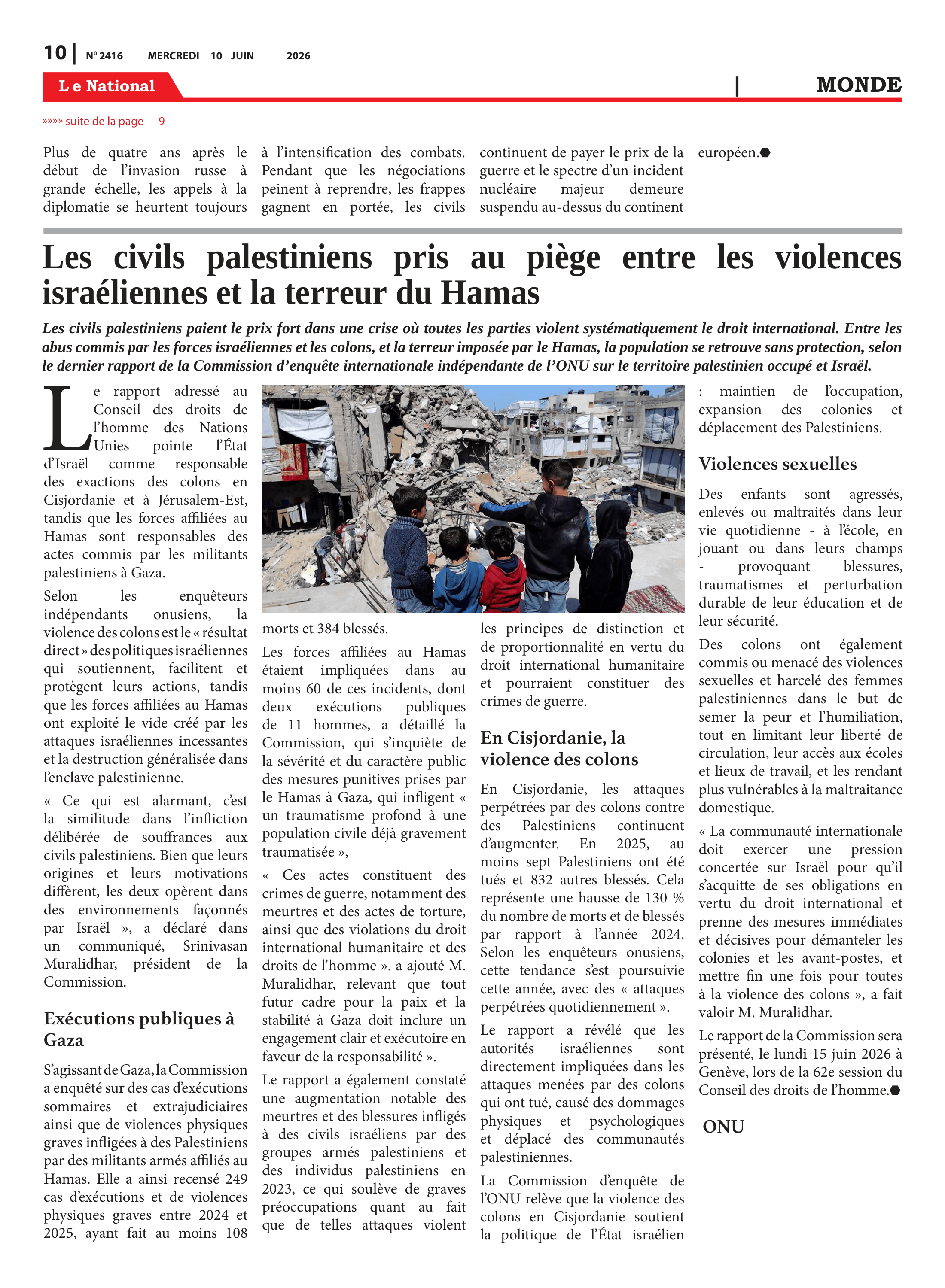 Page 10 de l'édition 2416